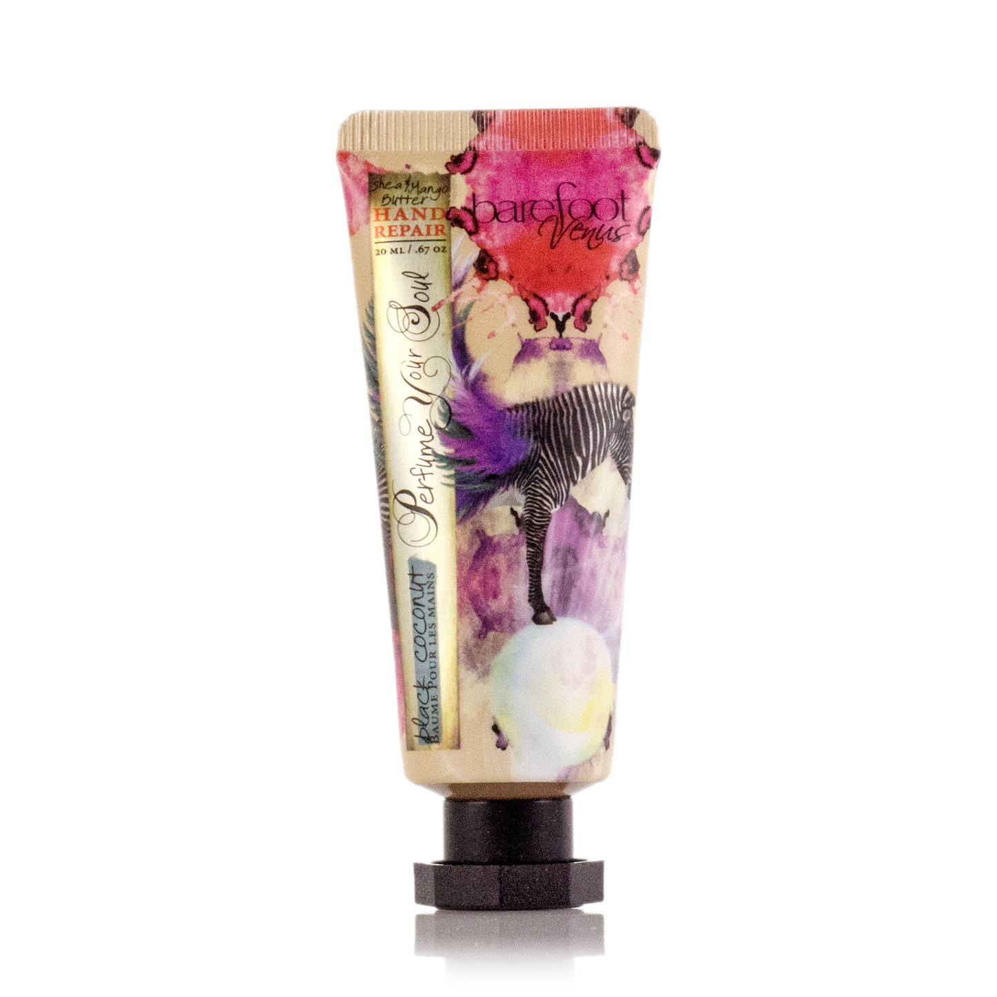 Black Coconut Mini Hand Repair Balm – Cedarwood & Coconut | 20ml | Mango & Shea Butter