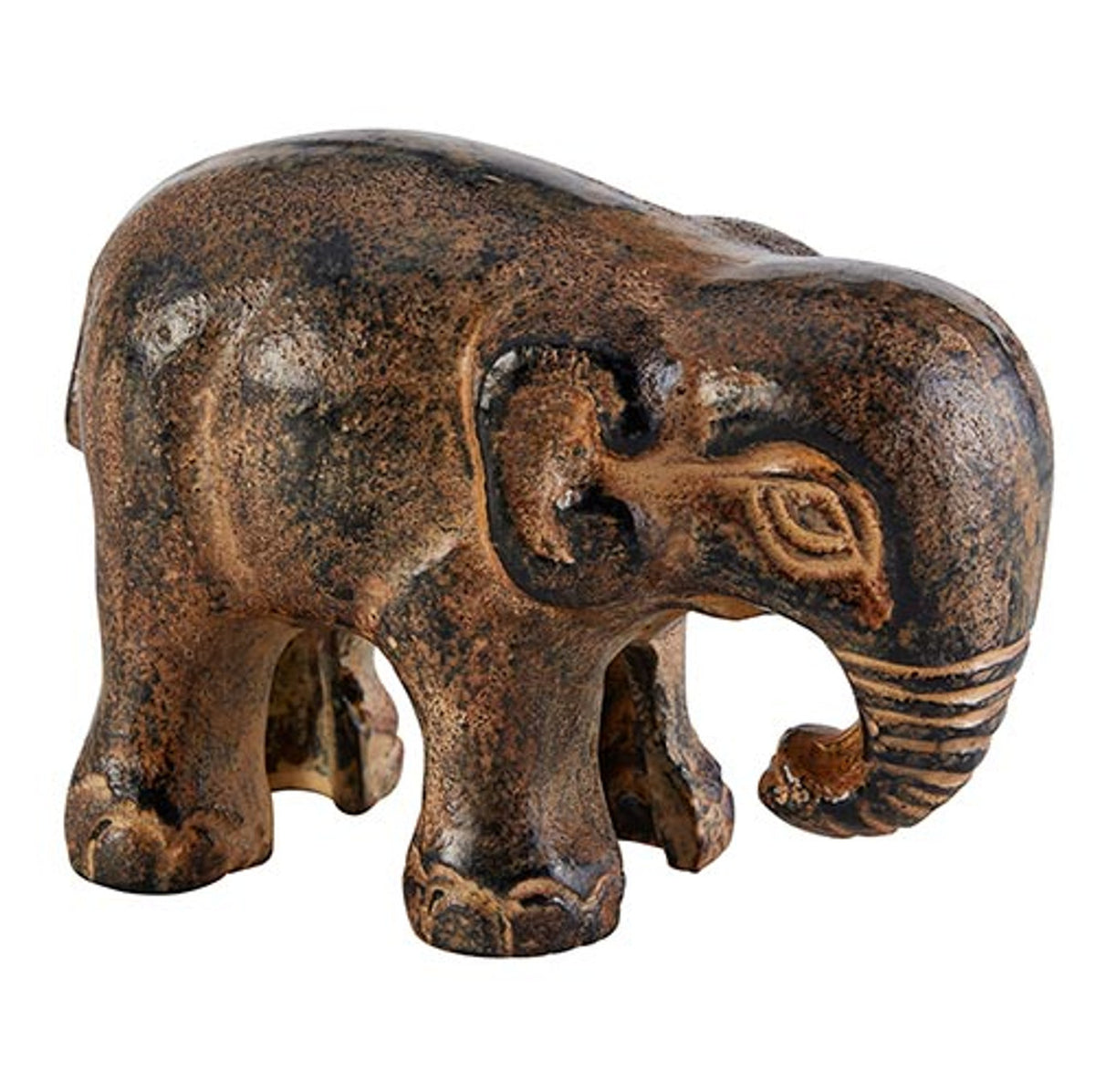 Black Iron Elephant - angle