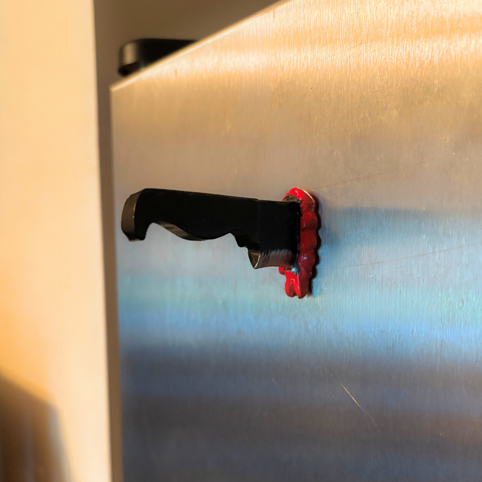 Bloody Knife Shaped Fridge Magnet | 2.25" | Dark Humor Novelty Magnet-Paper & Quartz-The Bullish Store