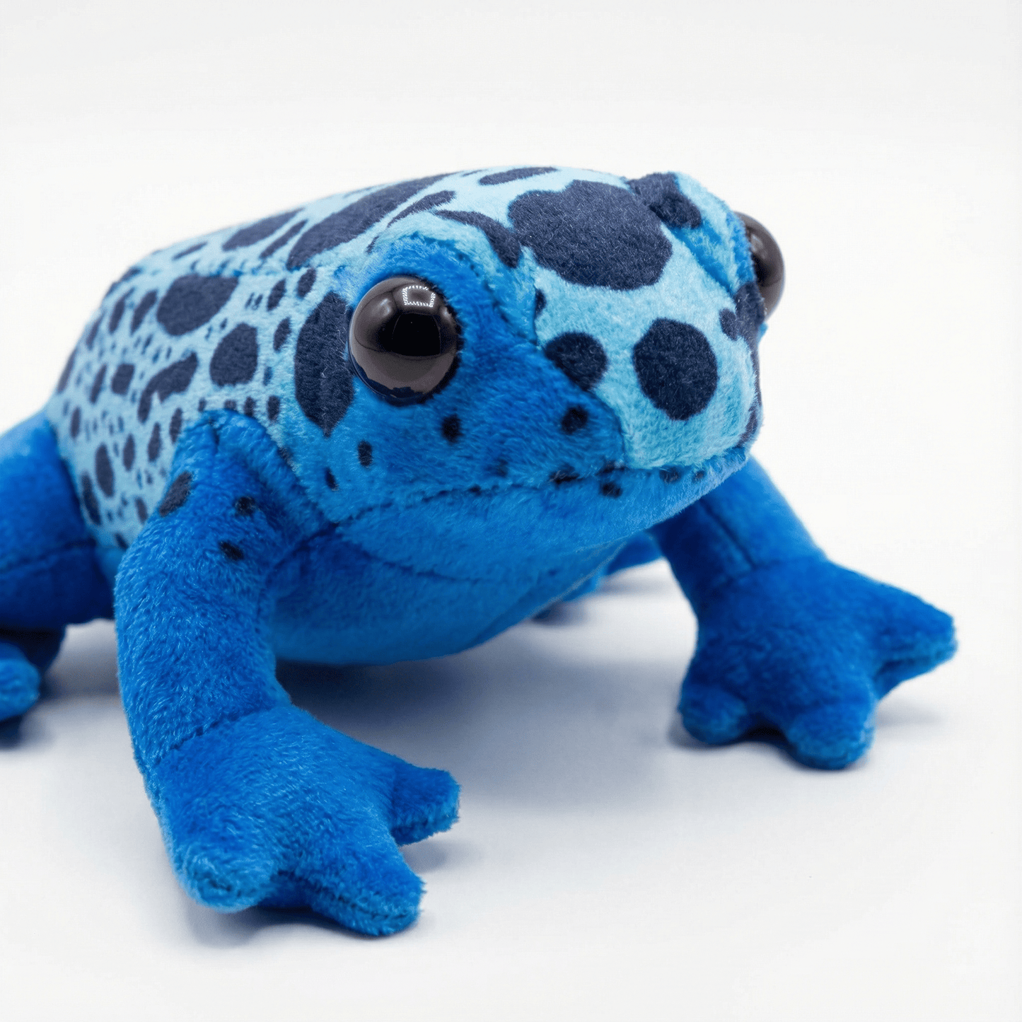 Blue Poison Dart Frog Stuffed Animal with Frog Sounds 8" | Wild Calls Blue Poison Dart Frog by Wild Republic