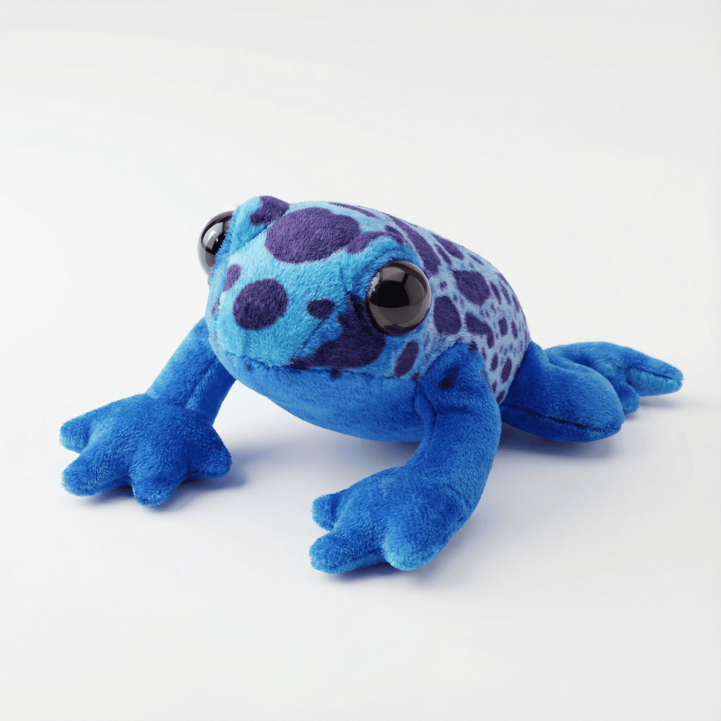 Blue Poison Dart Frog Stuffed Animal with Frog Sounds 8" | Wild Calls Blue Poison Dart Frog by Wild Republic