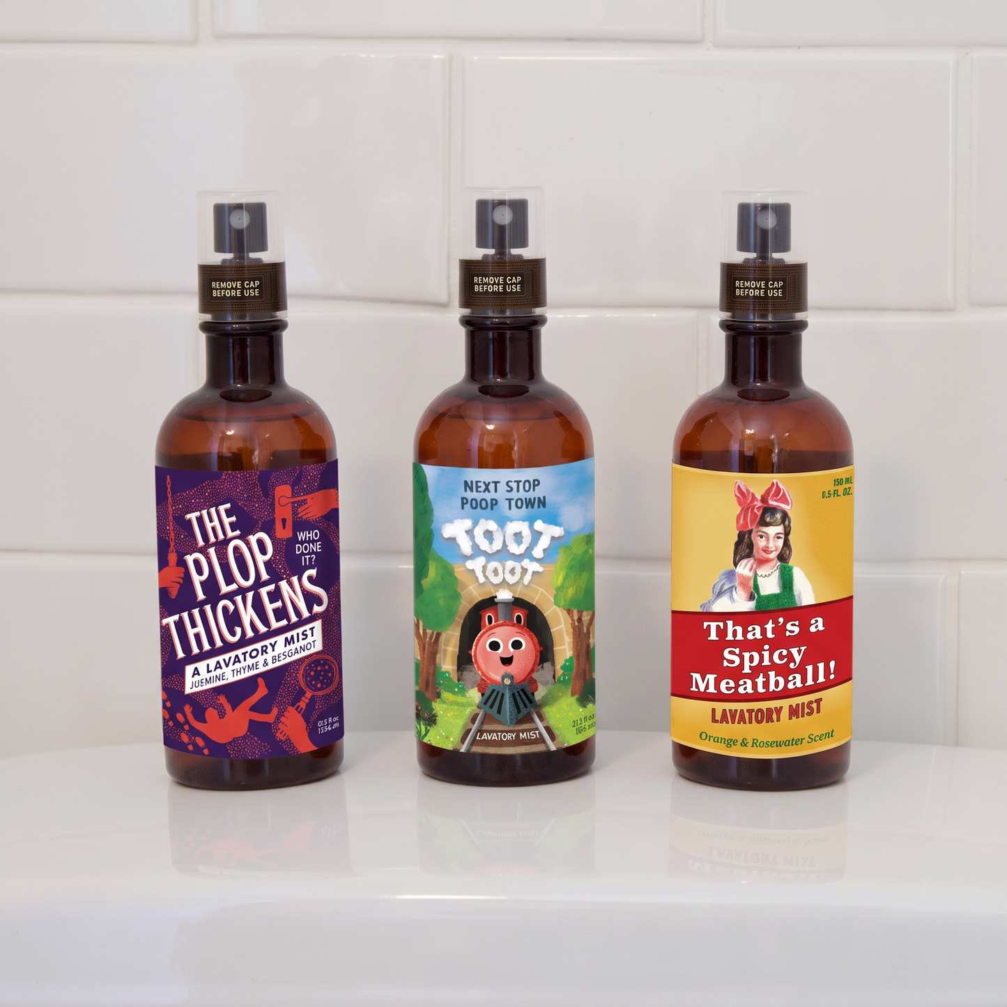 BlueQ Lavatory Mist — 3-Pack-BlueQ-The Bullish Store
