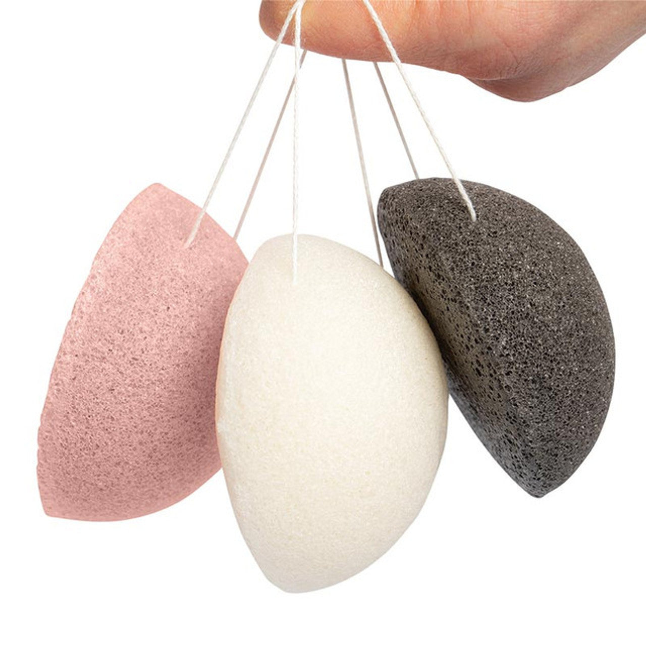 Blush Pink Konjac Facial Sponge | All-Natural Scrub Sponge Detoxify Exfoliate Skin