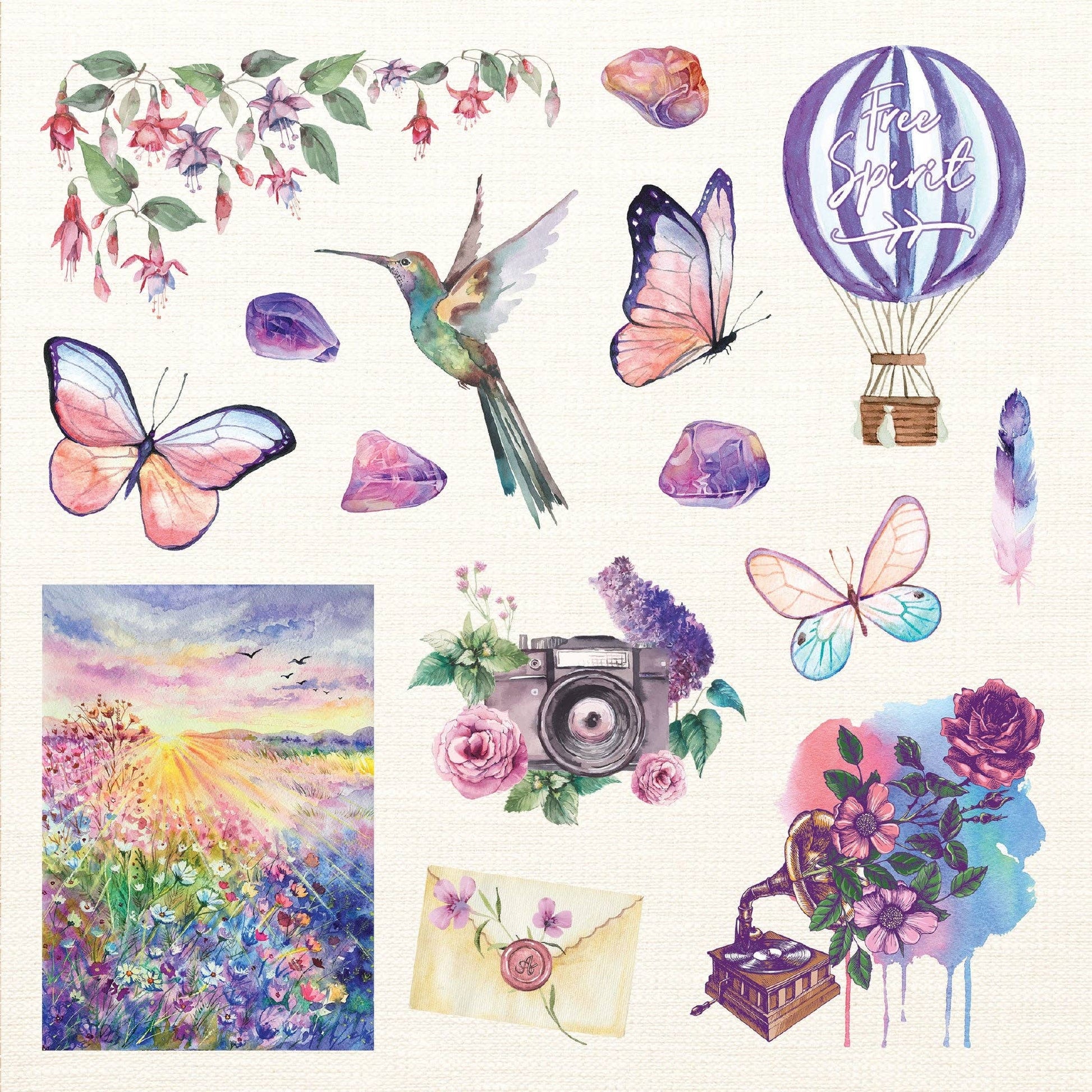 Boho Dreams Sticker Book | A Free-Spirited Sticker Book | Over 750 Stickers