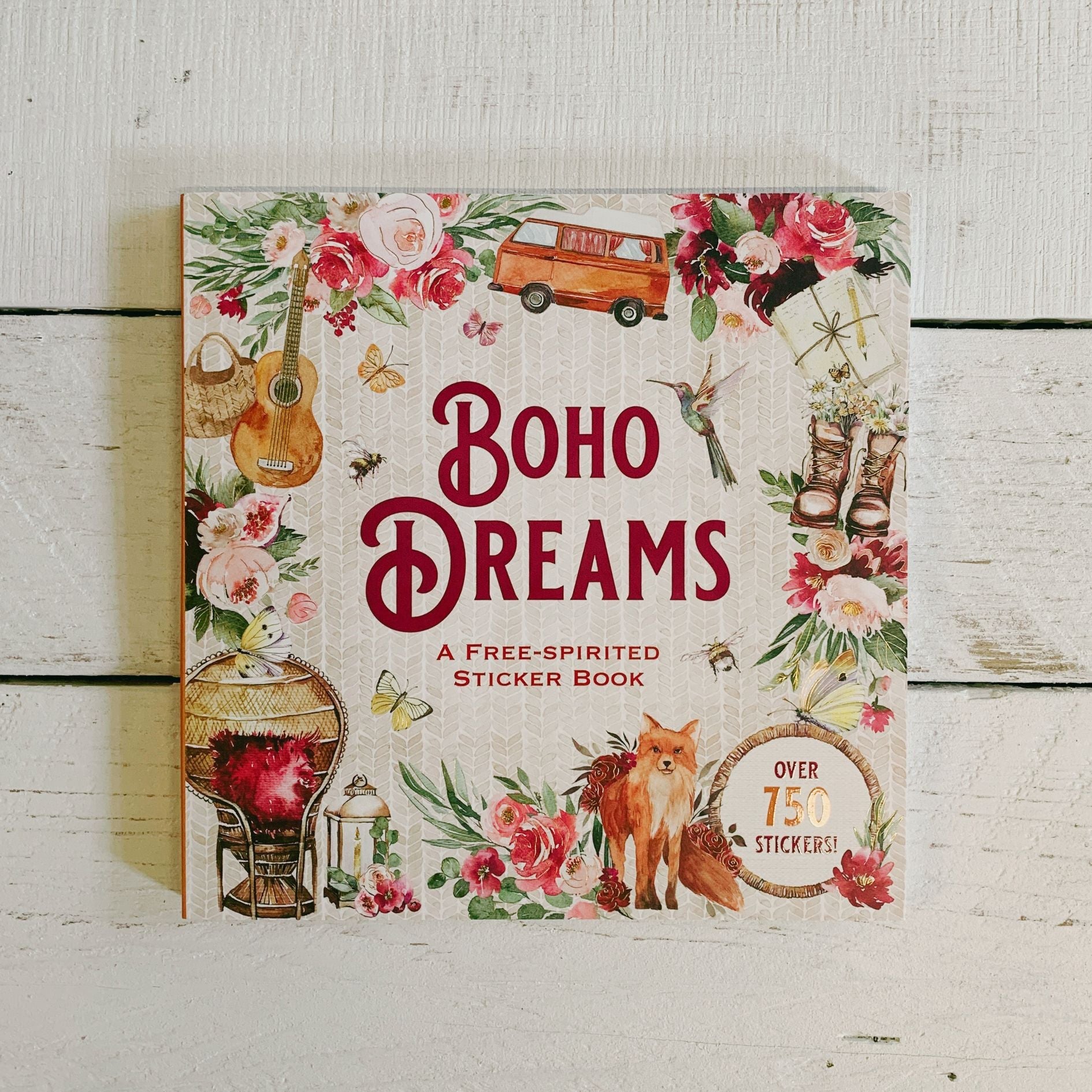 Boho Dreams Sticker Book | A Free-Spirited Sticker Book | Over 750 Stickers