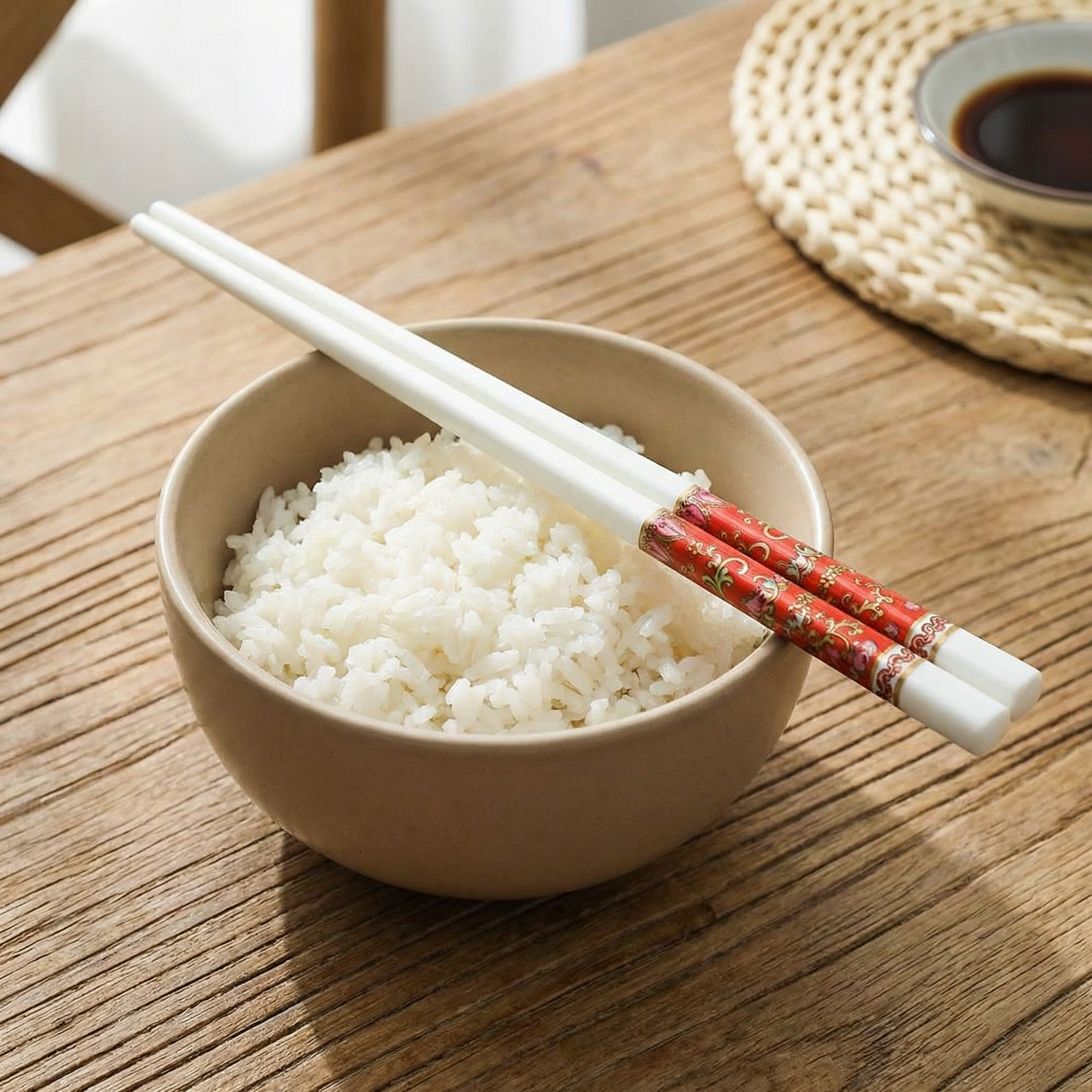 Bone China Floral Chopsticks Giftable Set of 5 Sets | Japanese | 9"