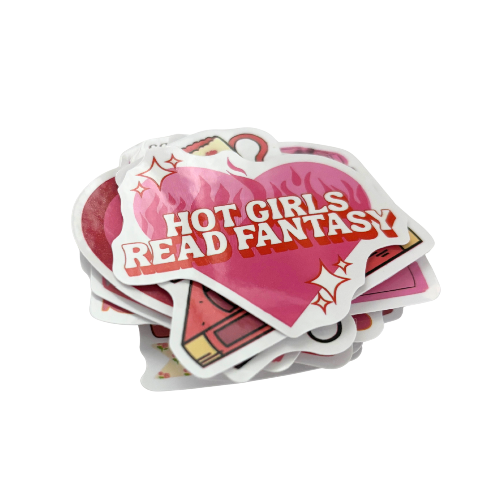 Book Lover Sticker Pack | 13–20 Stickers in 4 Bookish Themes
