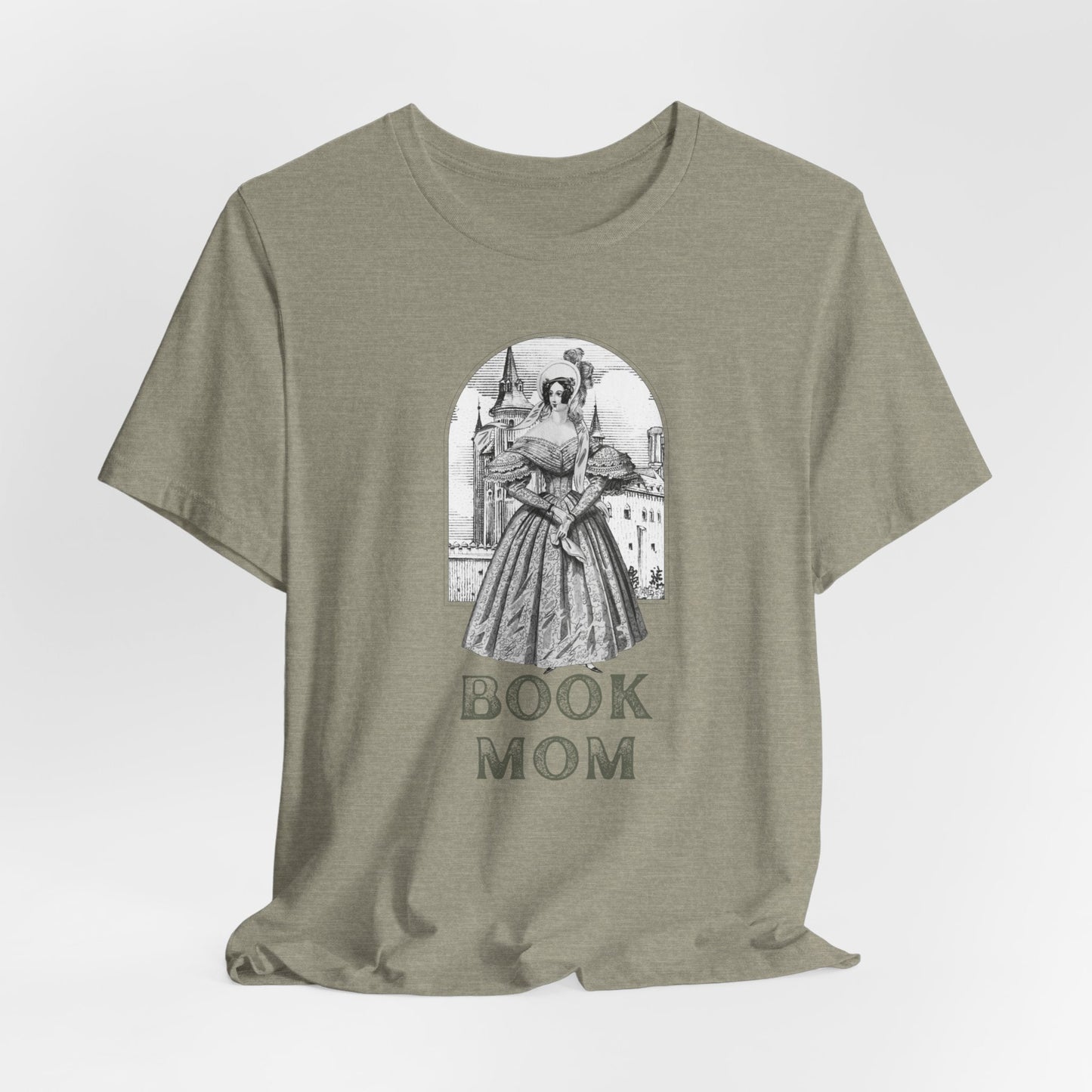 Book Mom Unisex Jersey Short Sleeve Tee | Bibliophile | Victorian | Book Lovers