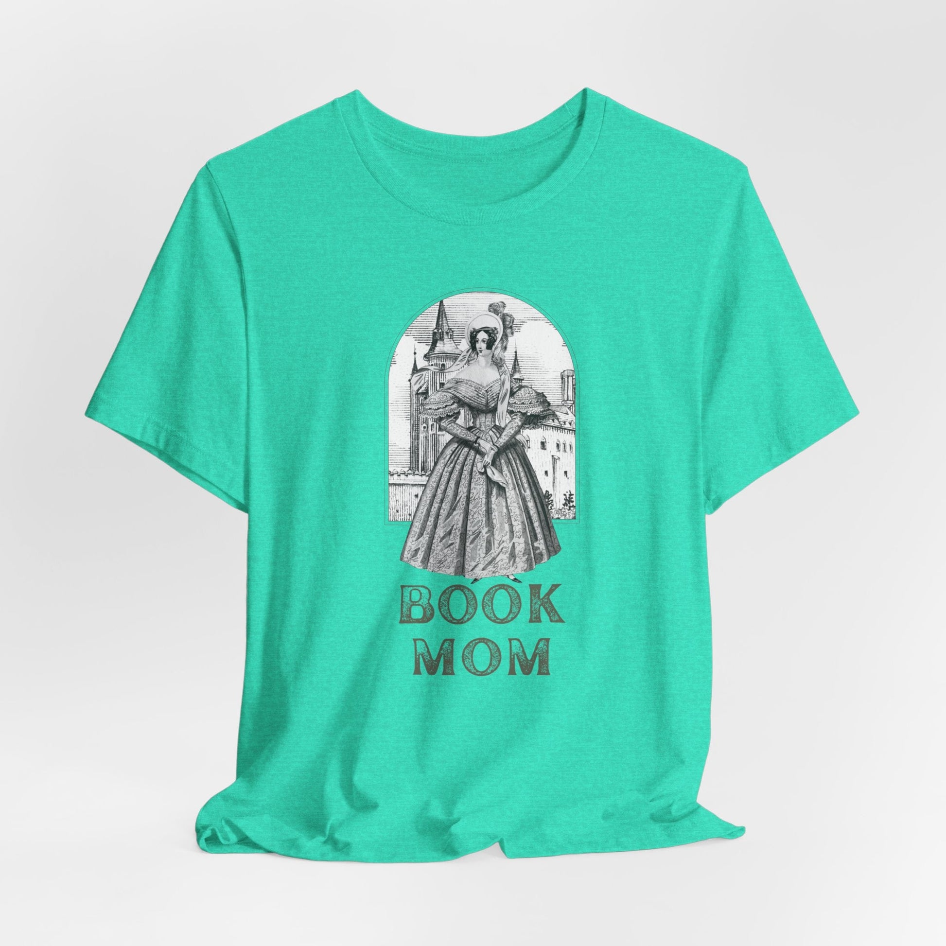 Book Mom Unisex Jersey Short Sleeve Tee | Bibliophile | Victorian | Book Lovers