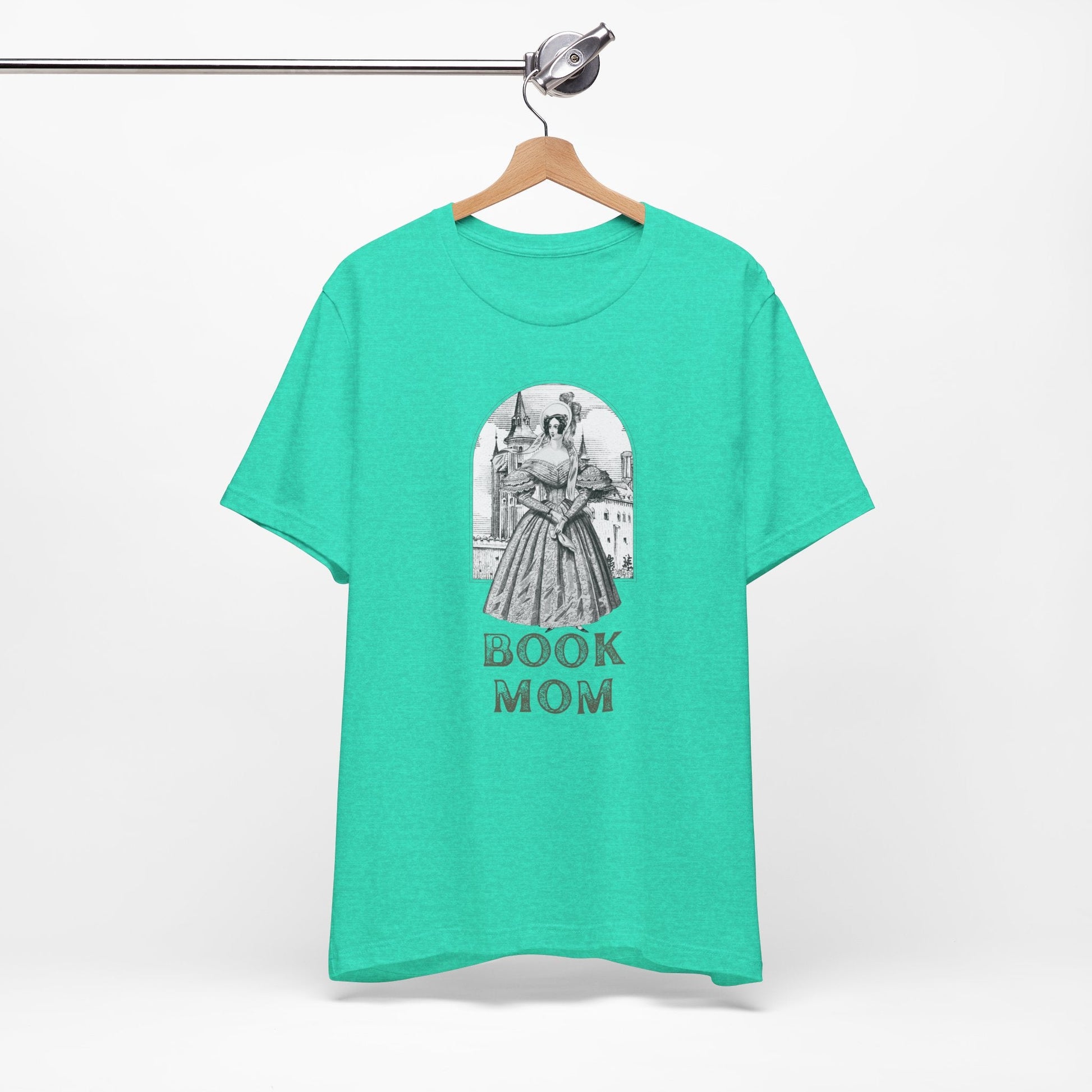 Book Mom Unisex Jersey Short Sleeve Tee | Bibliophile | Victorian | Book Lovers