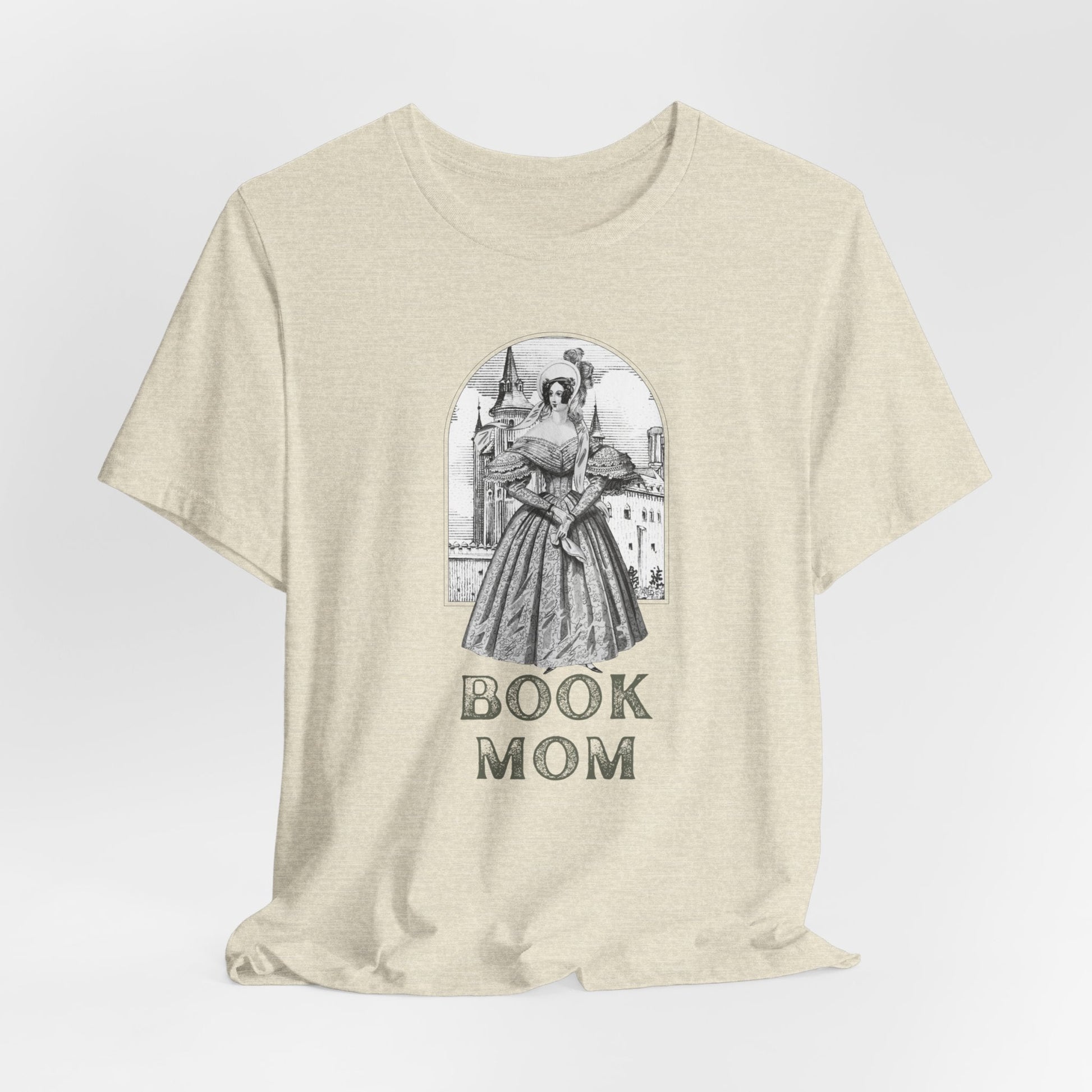 Book Mom Unisex Jersey Short Sleeve Tee | Bibliophile | Victorian | Book Lovers