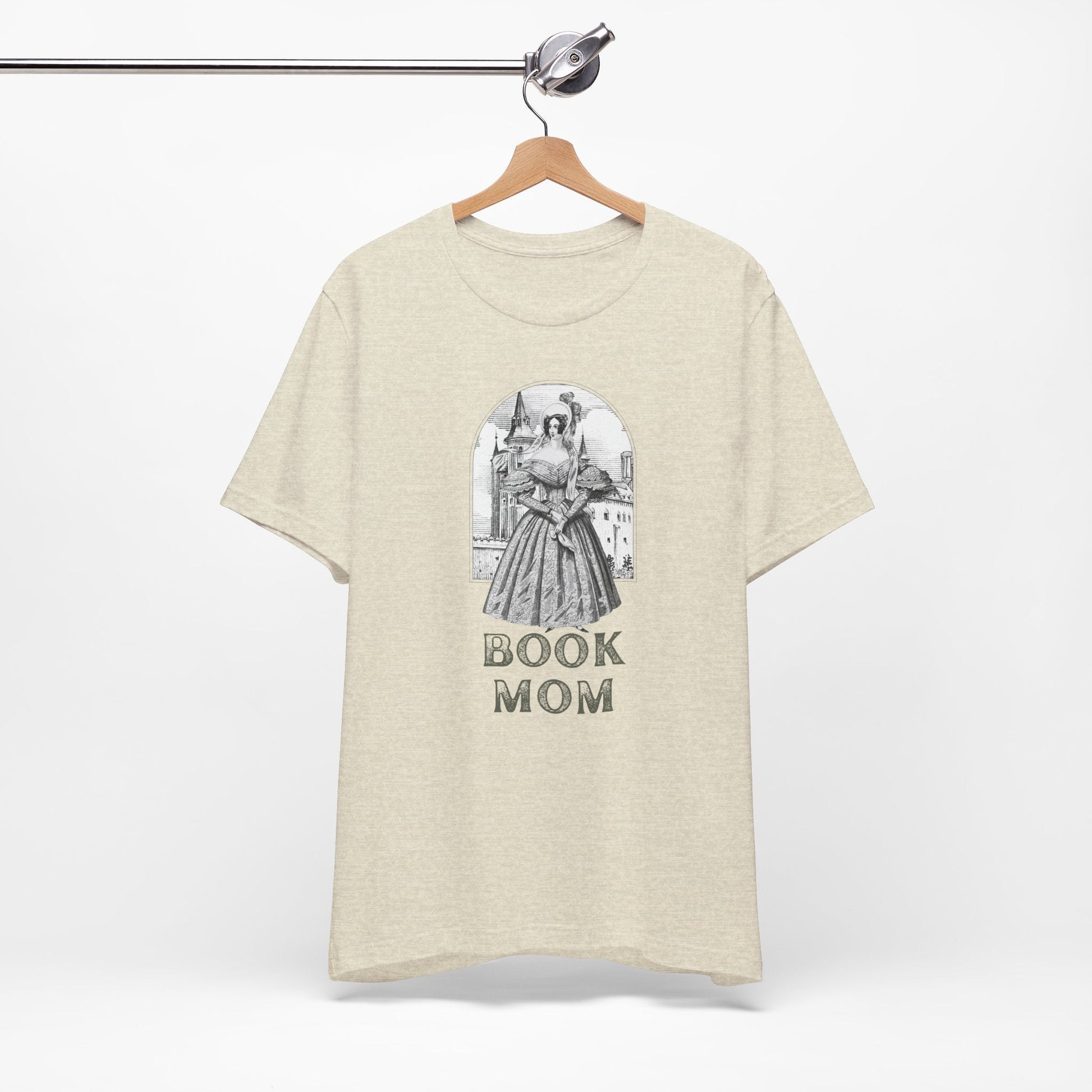 Book Mom Unisex Jersey Short Sleeve Tee | Bibliophile | Victorian | Book Lovers