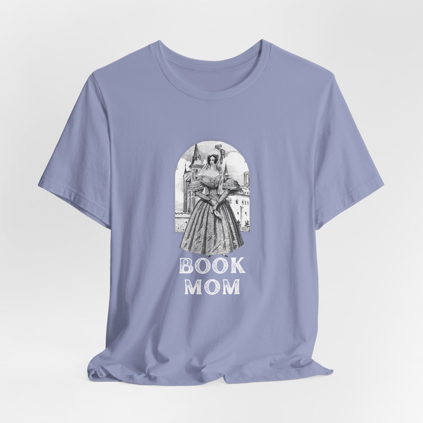 Book Mom Unisex Jersey Short Sleeve Tee | Bibliophile | Victorian | Book Lovers