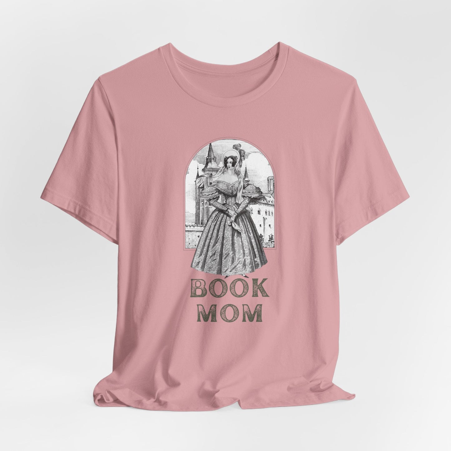 Book Mom Unisex Jersey Short Sleeve Tee | Bibliophile | Victorian | Book Lovers