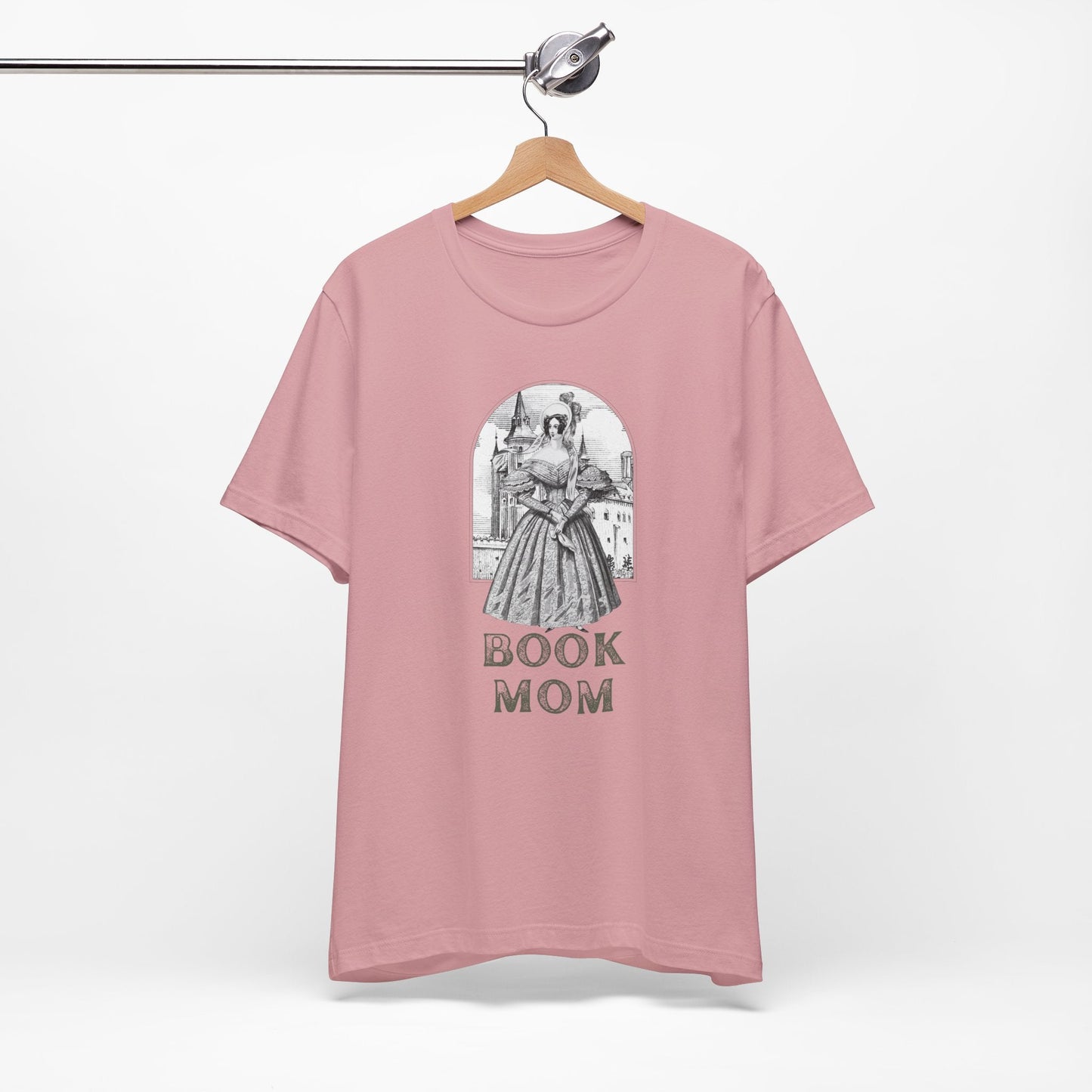 Book Mom Unisex Jersey Short Sleeve Tee | Bibliophile | Victorian | Book Lovers