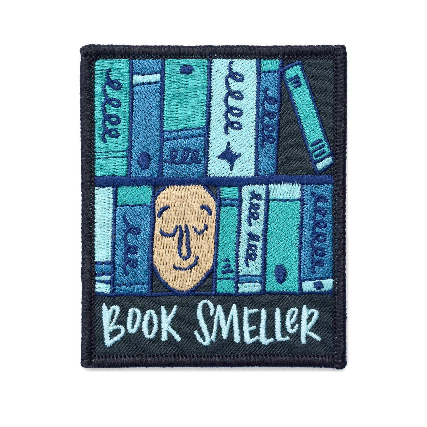 Book Smeller Iron On Patch