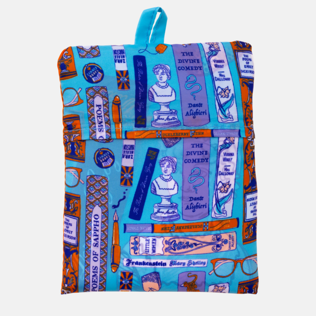 Bookbag Art Sack® Eco-Friendly Reusable Book Lovers Tote Bag