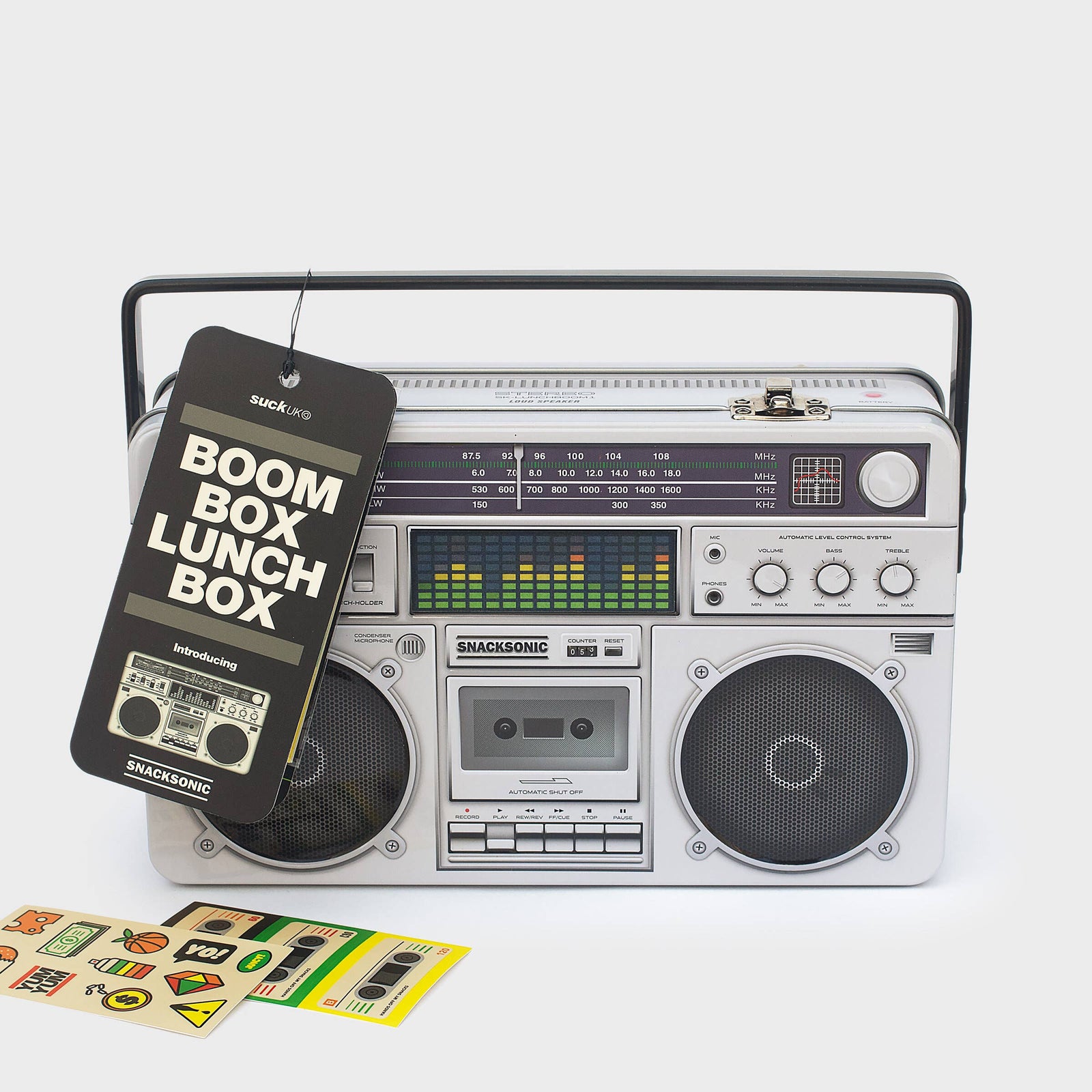 Boombox Lunch Box | 80s Cassette Player Radio