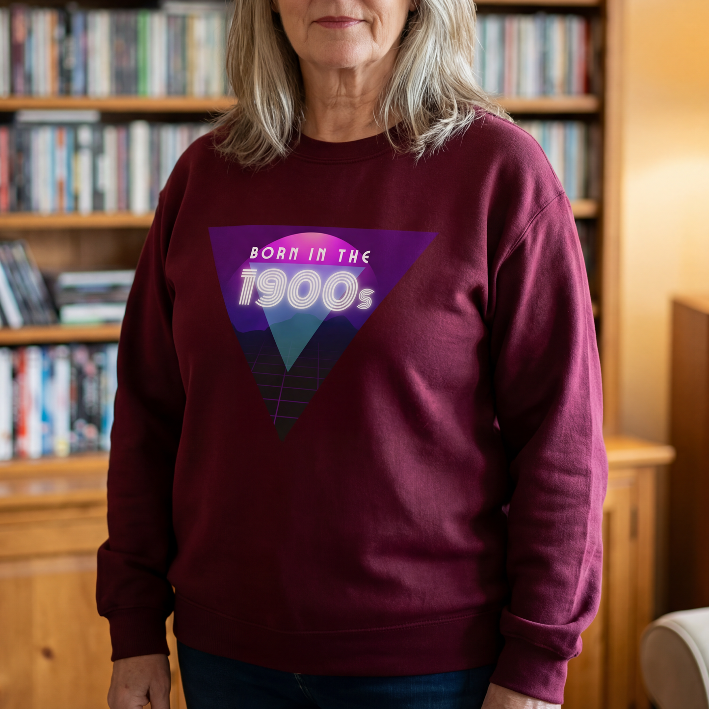 Born in the 1900s Unisex Heavy Blend™ Crewneck Sweatshirt Sizes SM-5XL | Plus Size Available