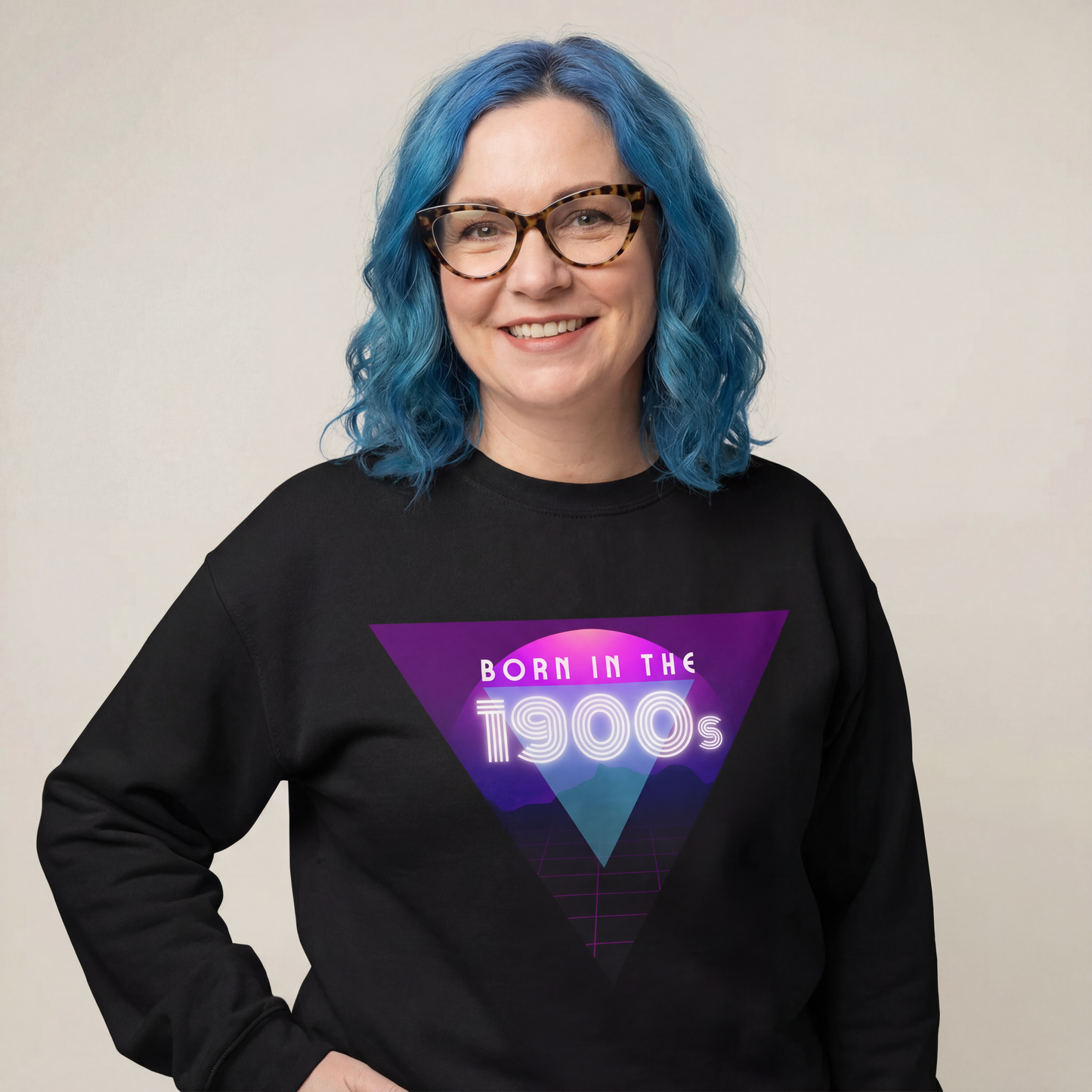 Born in the 1900s Unisex Heavy Blend™ Crewneck Sweatshirt Sizes SM-5XL | Plus Size Available