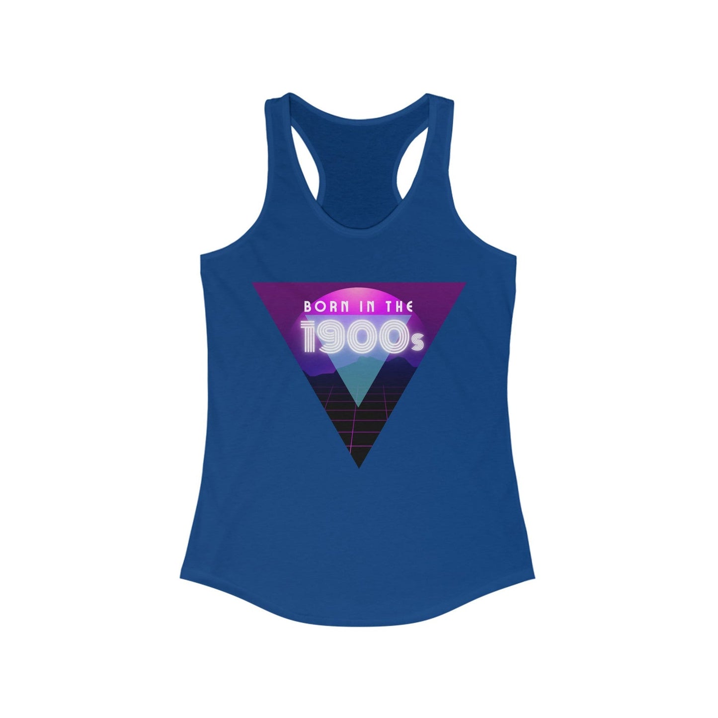 Born in the 1900s Women's Ideal Racerback Tank