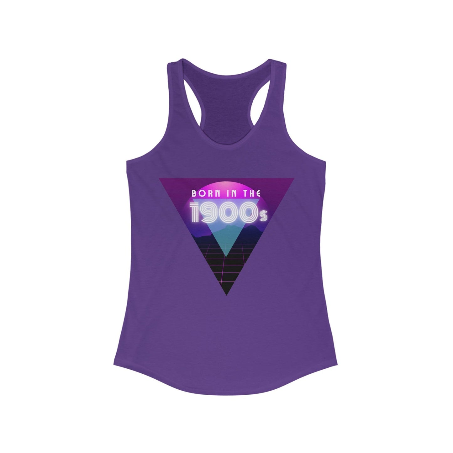 Born in the 1900s Women's Ideal Racerback Tank