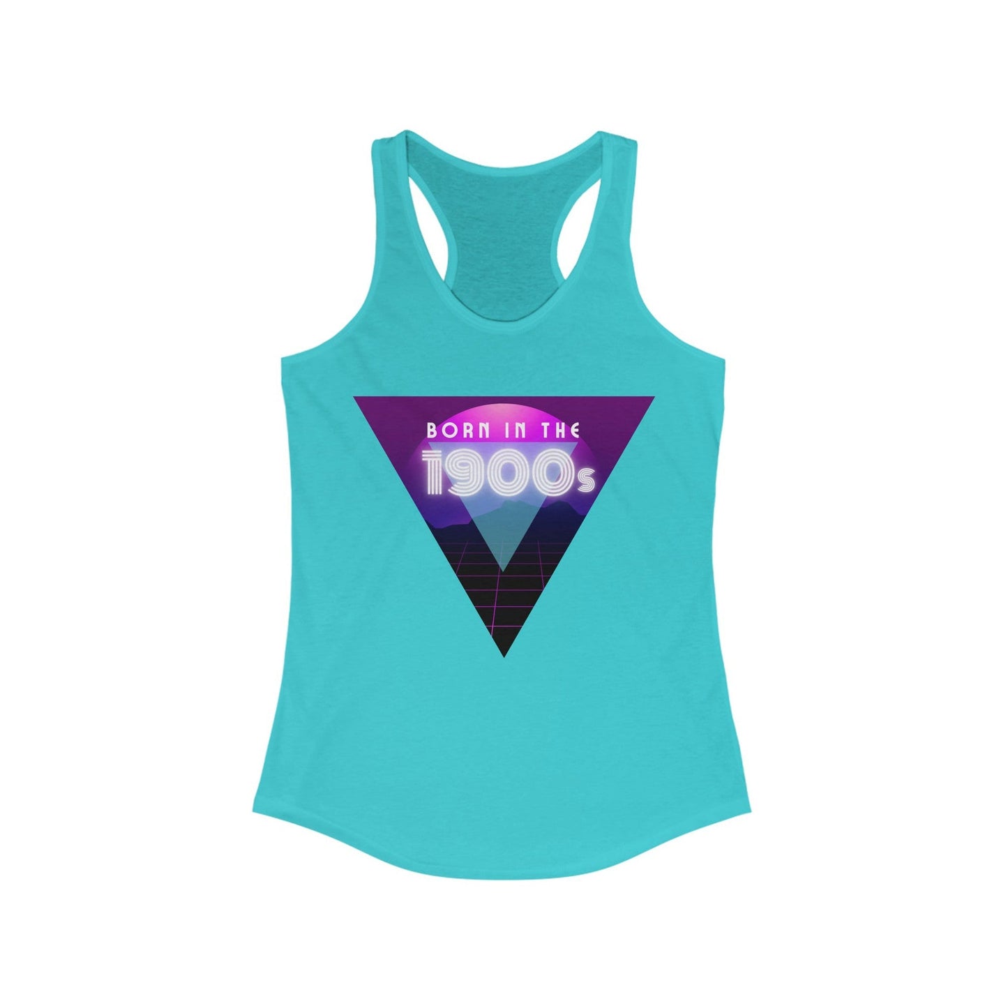 Born in the 1900s Women's Ideal Racerback Tank