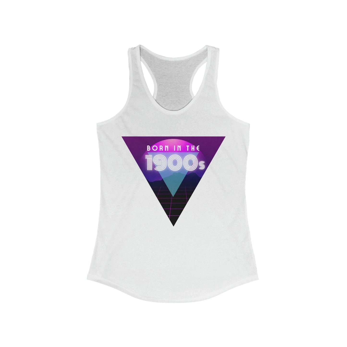 Born in the 1900s Women's Ideal Racerback Tank