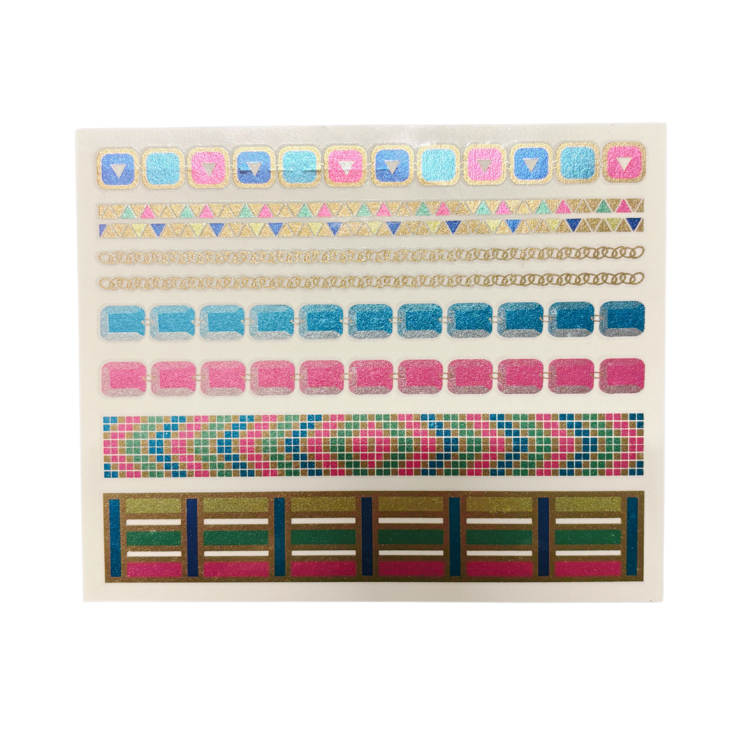Friendship Bracelets Temporary Tattoo Set