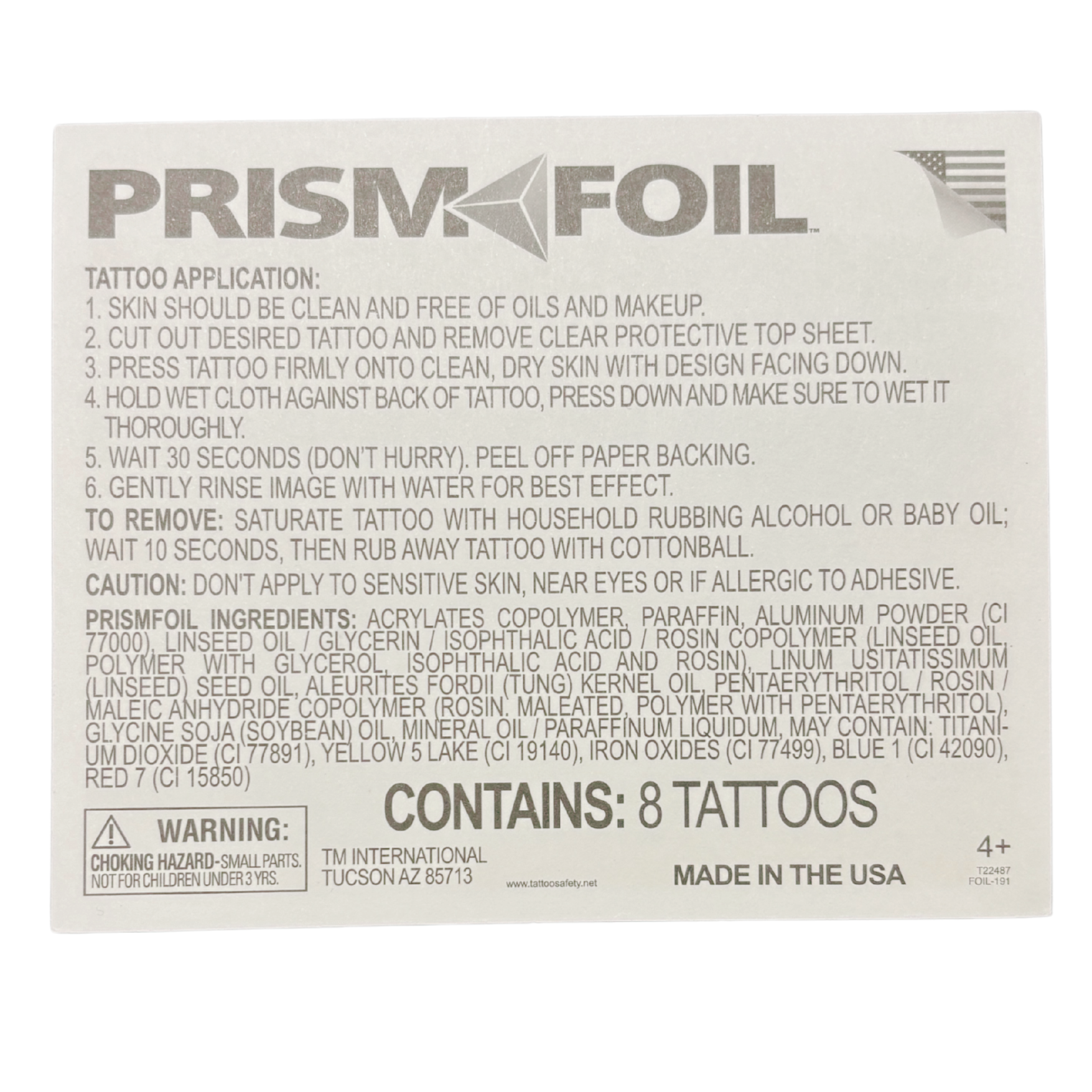 Friendship Bracelets Temporary Tattoo Set