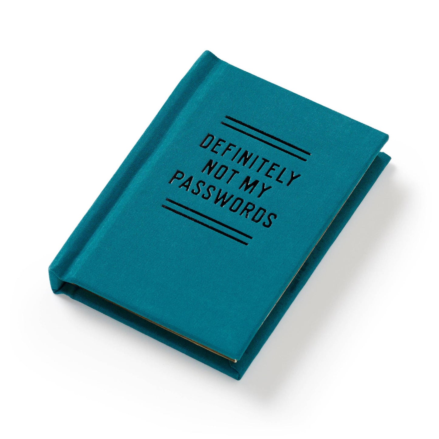 Brass Monkey Definitely Not My Passwords Diary | Mini Password Notebook (2.75” x 3.75”)