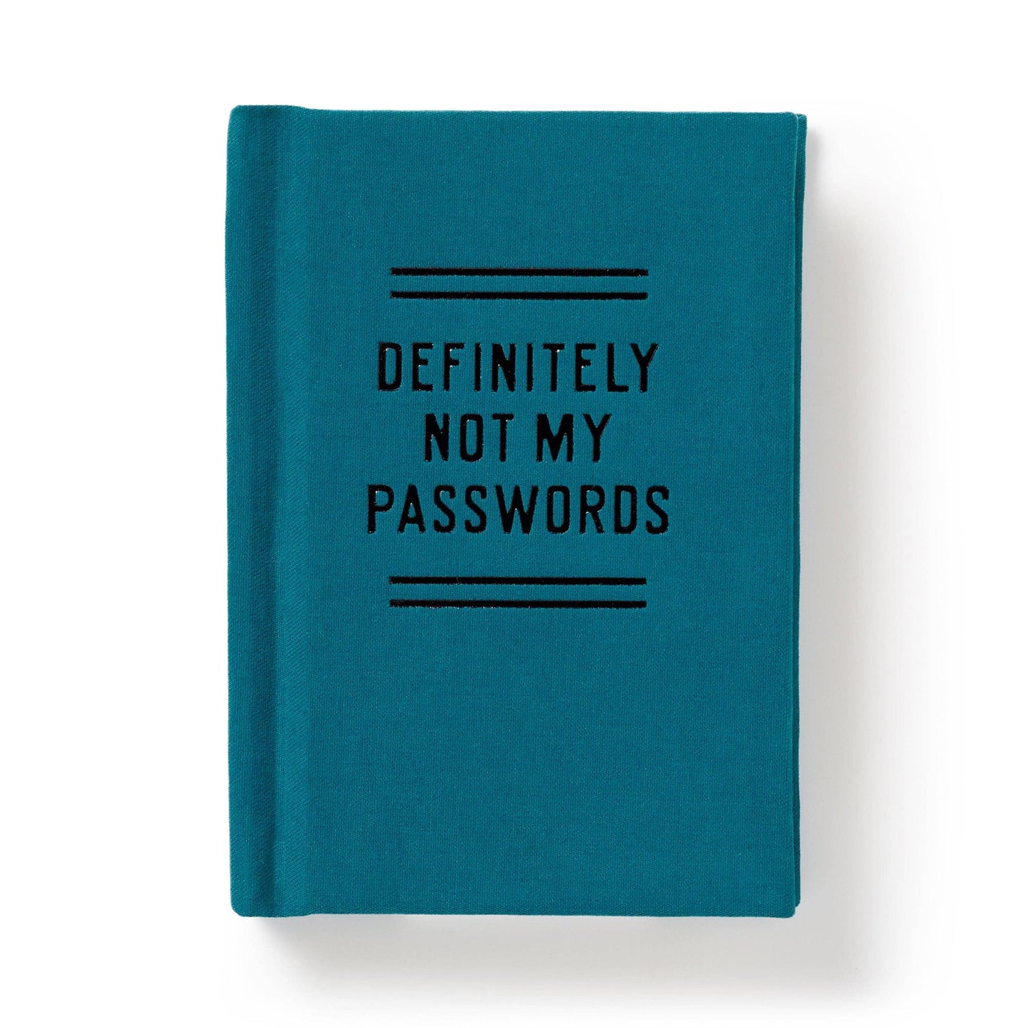 Brass Monkey Definitely Not My Passwords Diary | Mini Password Notebook (2.75” x 3.75”)