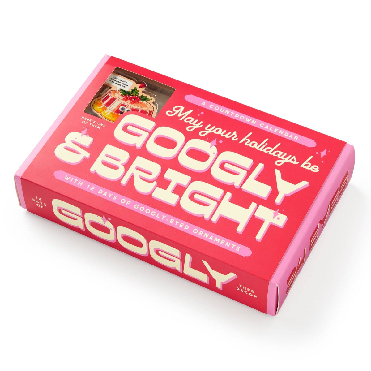 Brass Monkey Googly & Bright Holiday Christmas Advent Countdown Calendar-Chronicle Books-The Bullish Store
