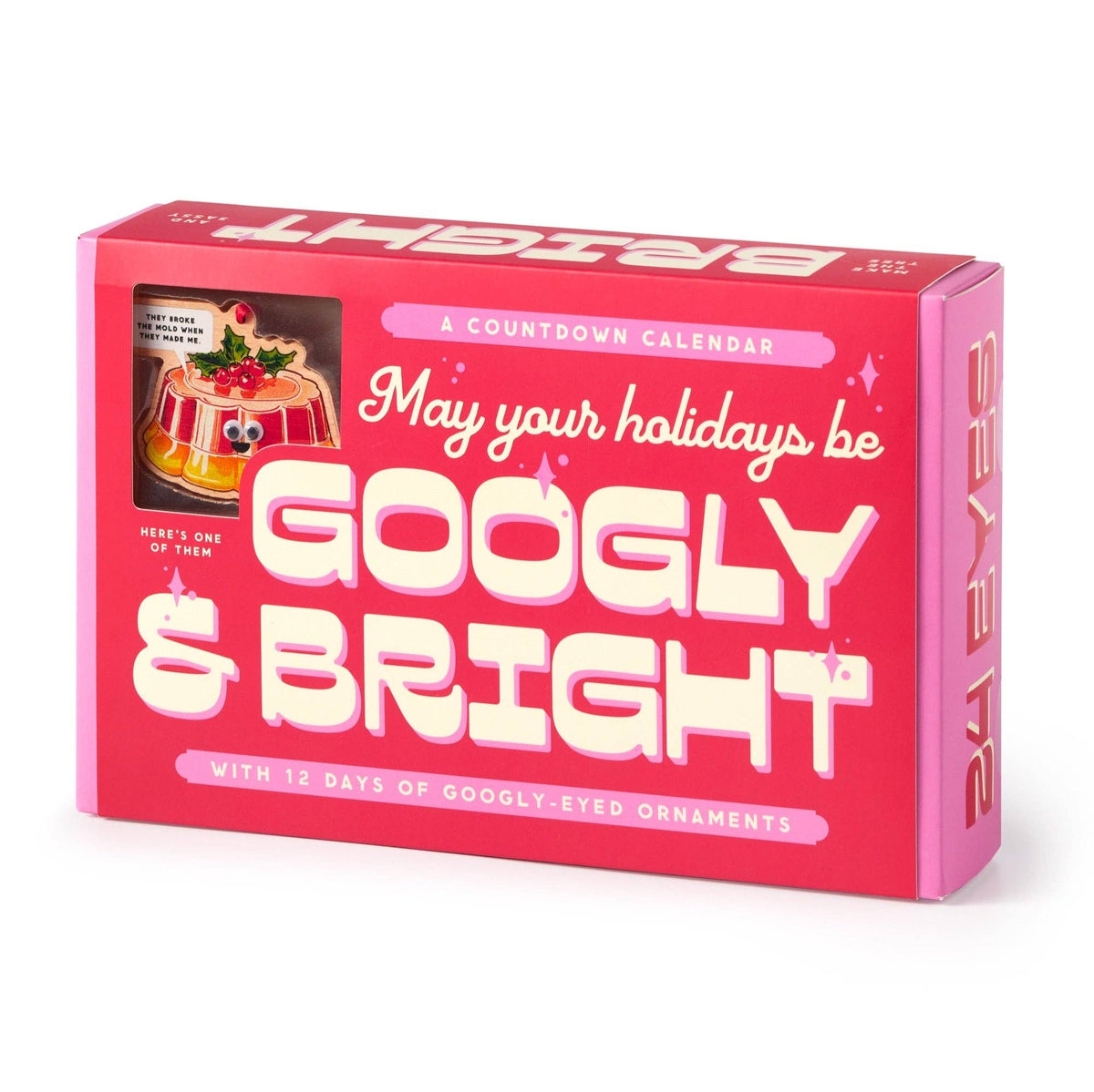 Brass Monkey Googly & Bright Holiday Christmas Advent Countdown Calendar-Chronicle Books-The Bullish Store
