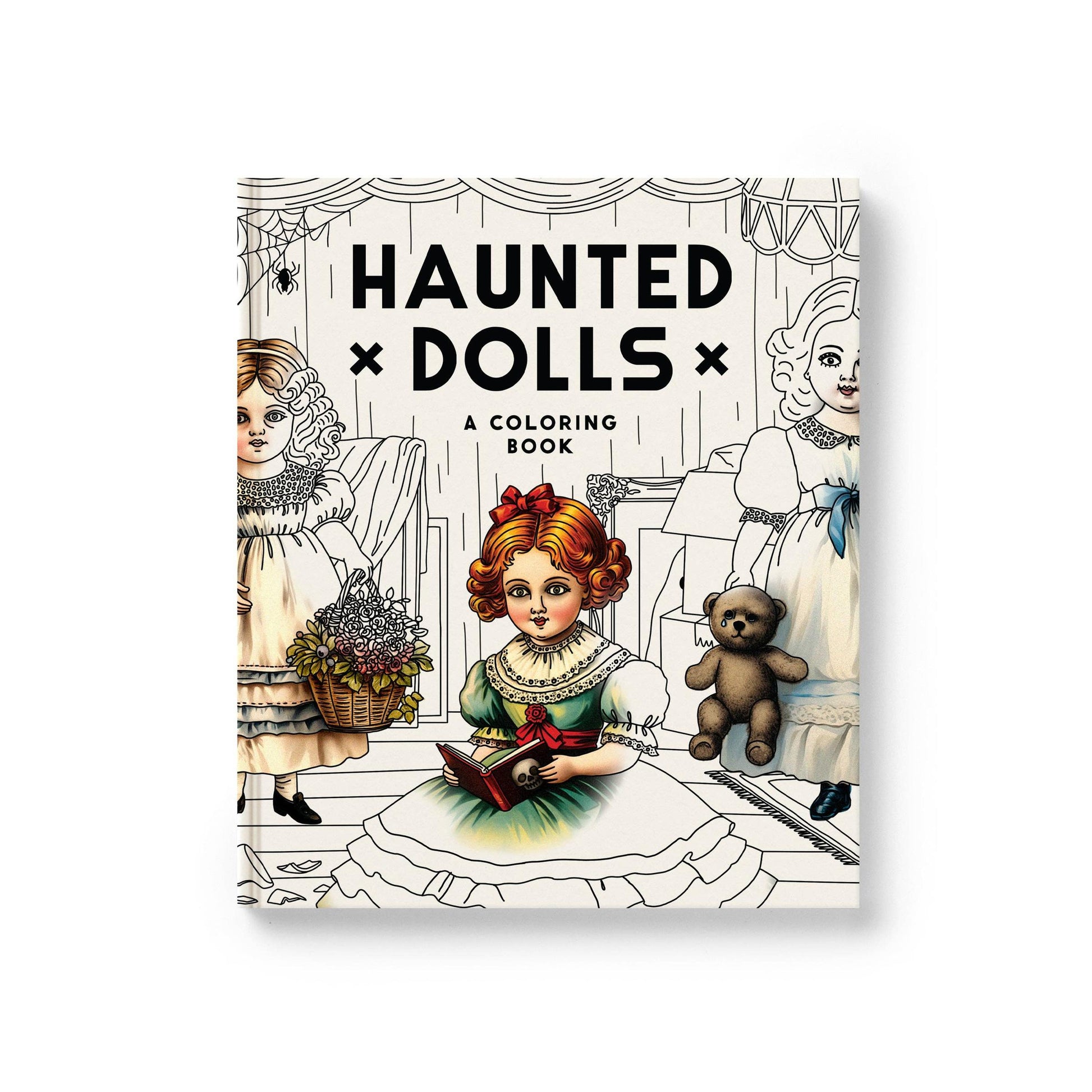 Brass Monkey Haunted Dolls Coloring Book-Chronicle Books-The Bullish Store