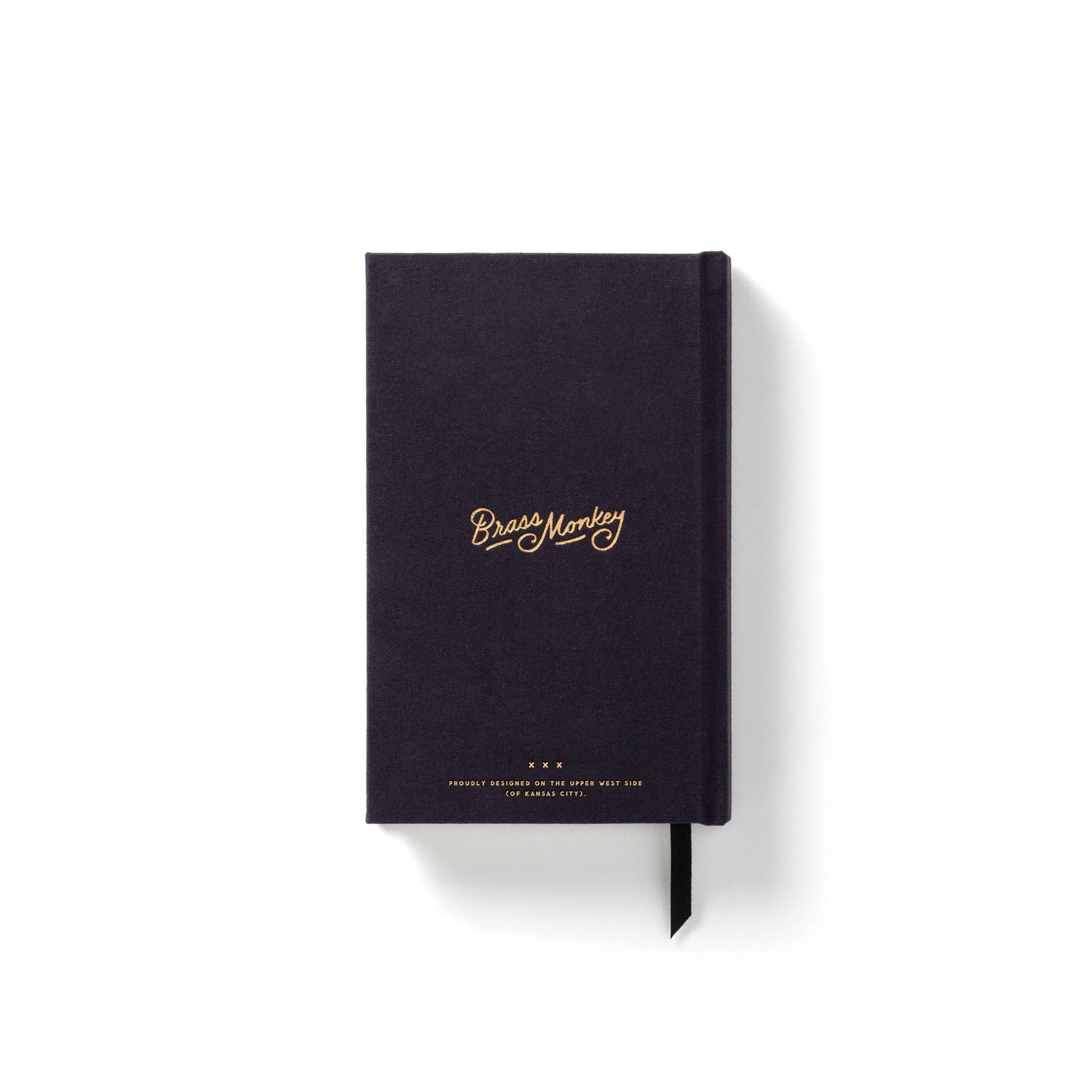 Brass Monkey Hidden Agenda Undated Mini Planner | Cloth-bound Daily Journal | 208 Pages