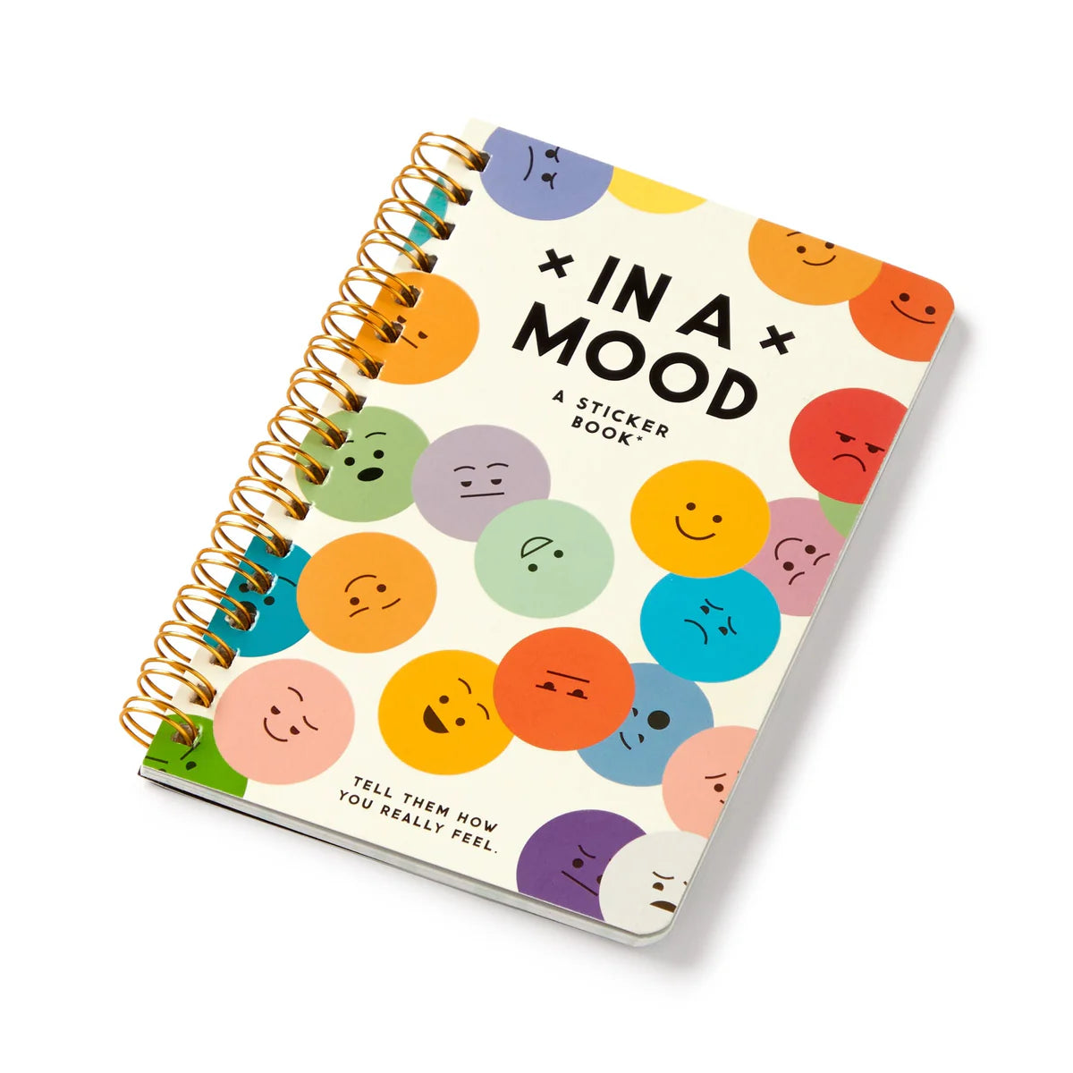 Brass Monkey In A Mood Sticker Book | Emotions Moody Emoticons Decals-Chronicle Books-The Bullish Store