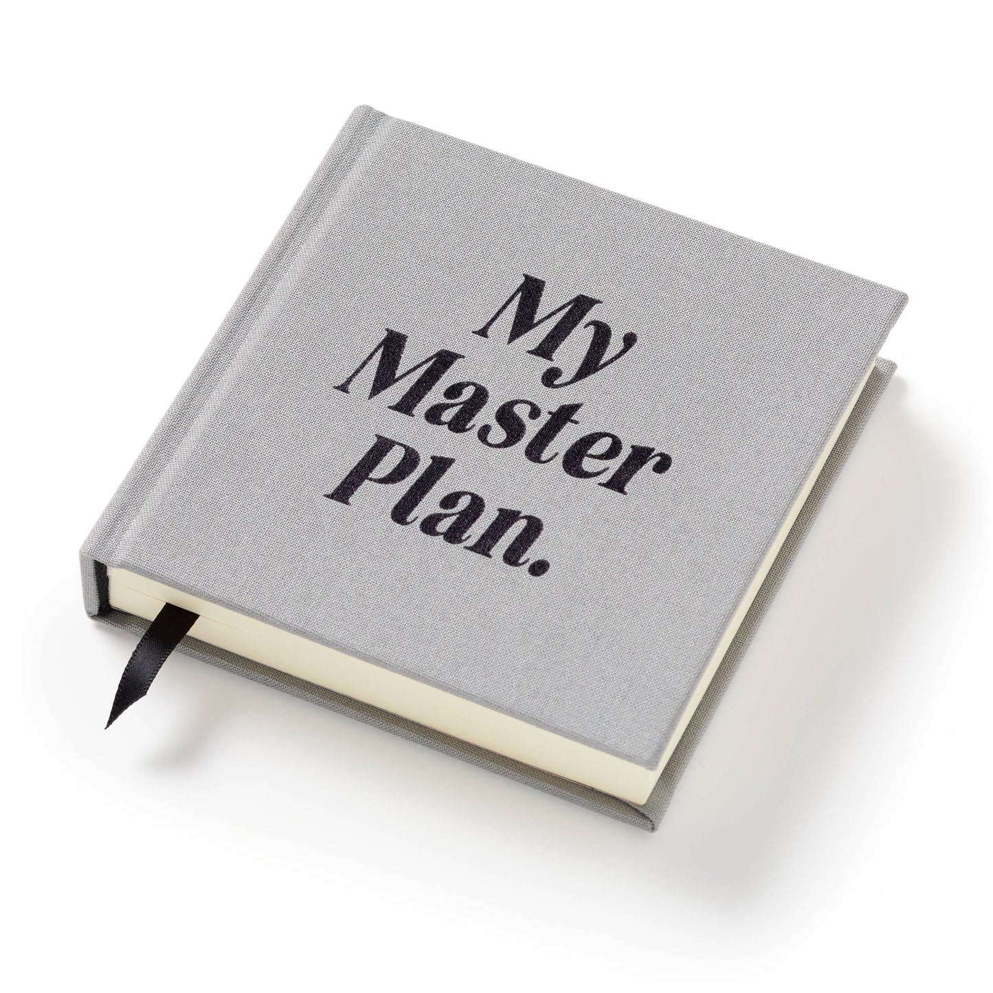 Brass Monkey "My Master Plan" Guided Productivity Journal | Hardcover Cloth Bound