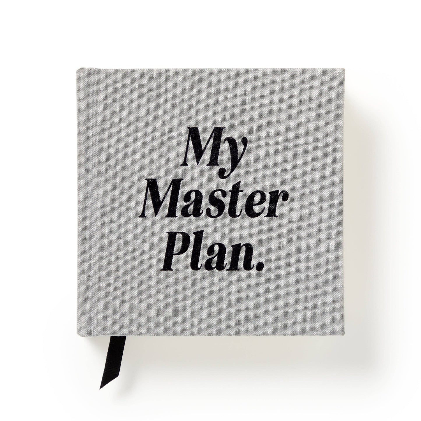Brass Monkey "My Master Plan" Guided Productivity Journal | Hardcover Cloth Bound