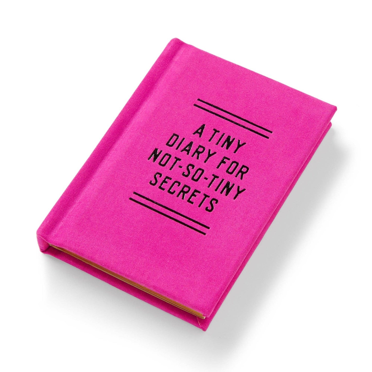 Brass Monkey Tiny Diary for Not So Tiny Secrets | Mini Record Journal Notebook | 2.75” x 3.75”