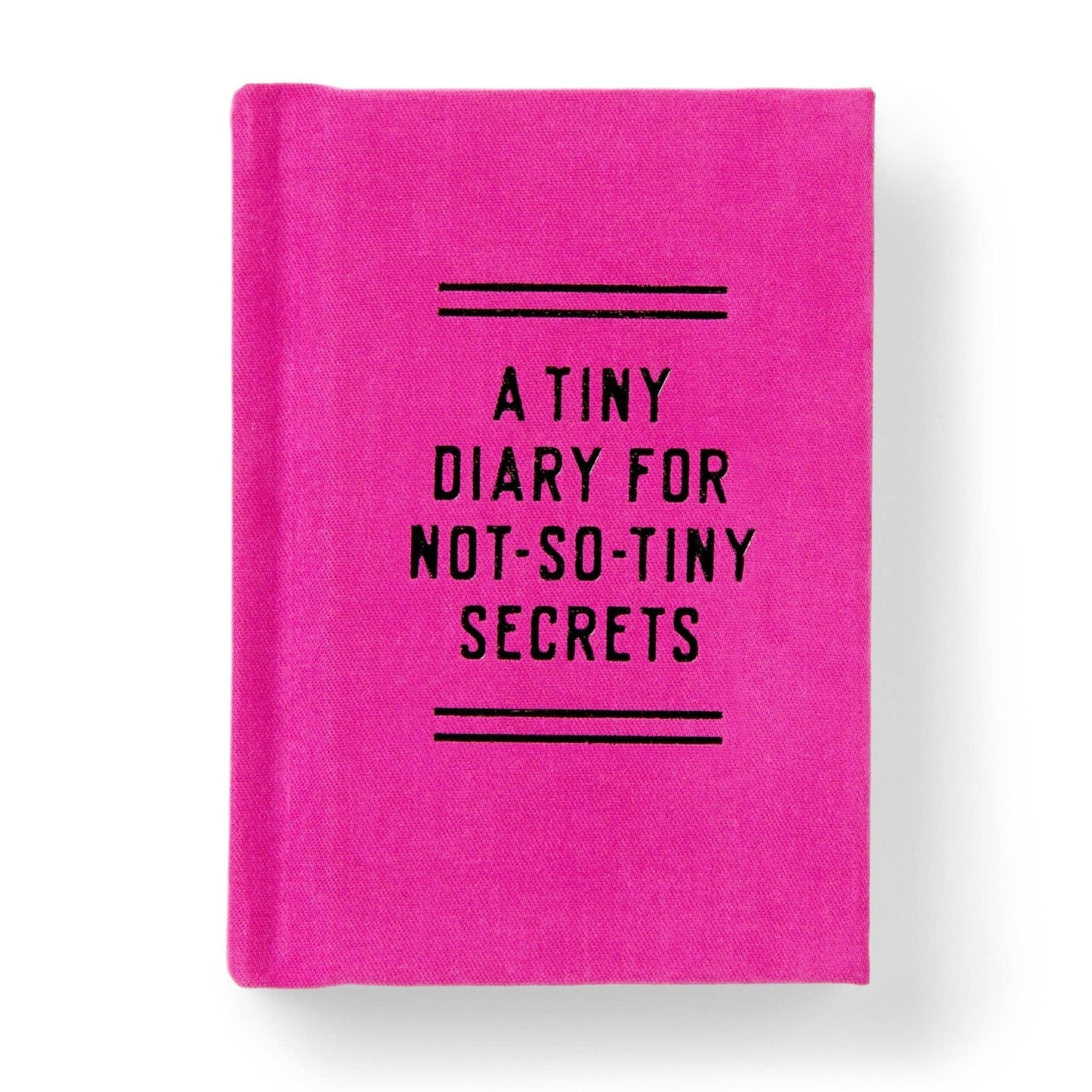 Brass Monkey Tiny Diary for Not So Tiny Secrets | Mini Record Journal Notebook | 2.75” x 3.75”