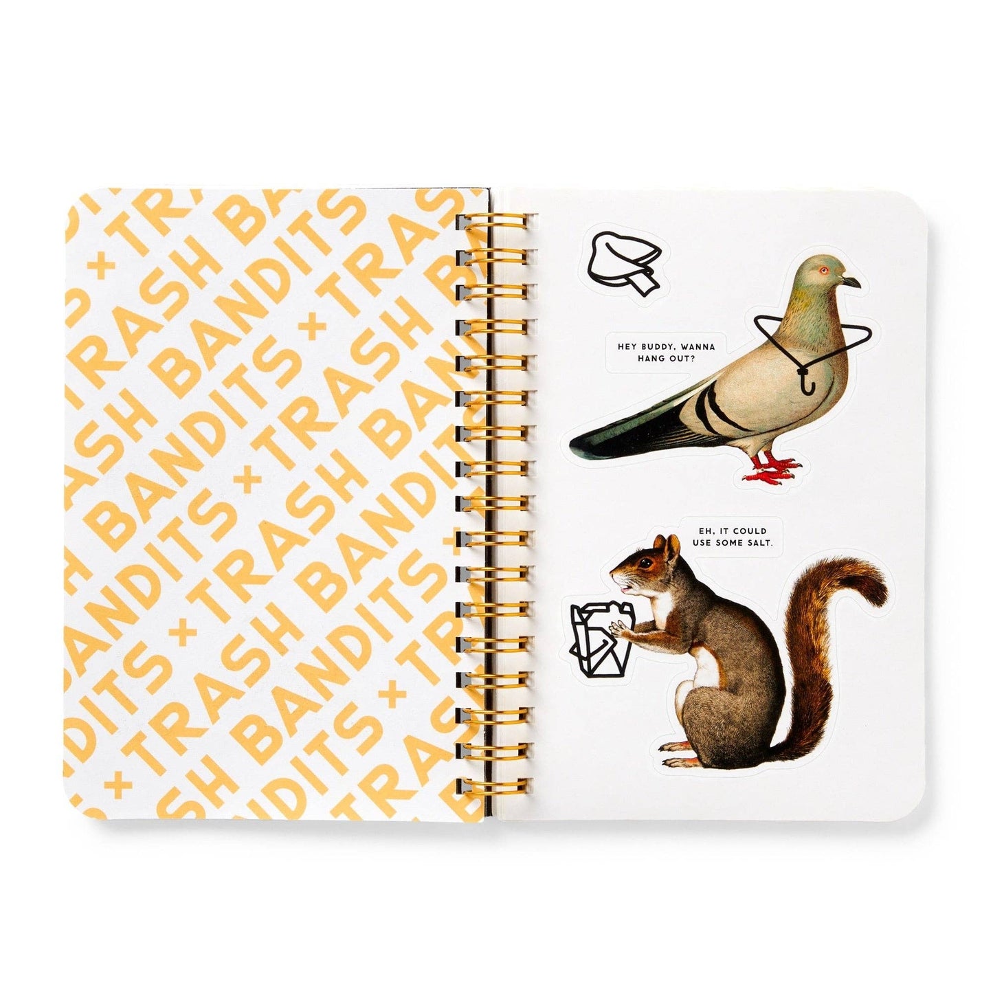 Brass Monkey Trash Bandits Sticker Book-Chronicle Books-The Bullish Store