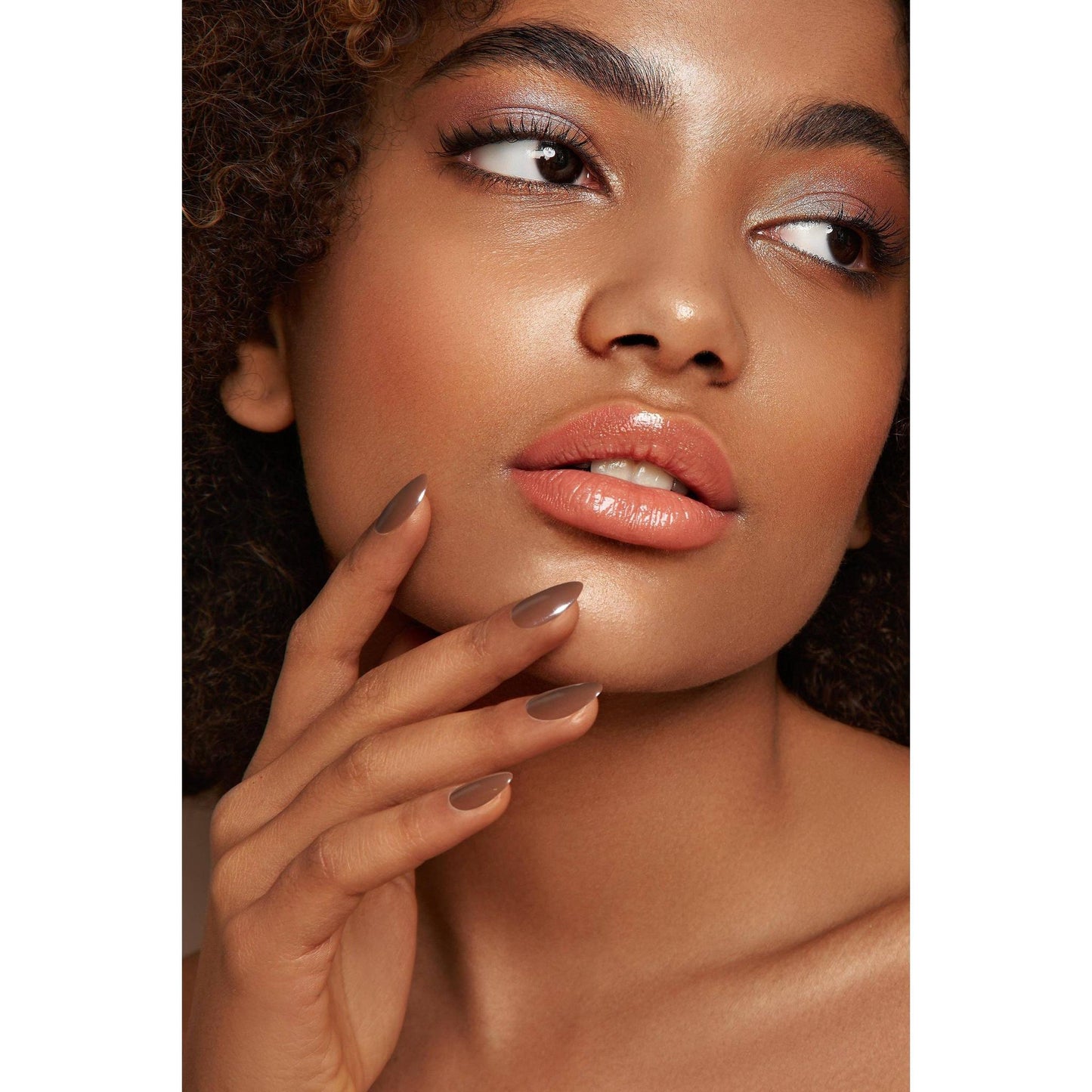 Brown Sugar Pop Press-On Nails | Espresso Brown High-Gloss Nails | Reusable & Non-Toxic