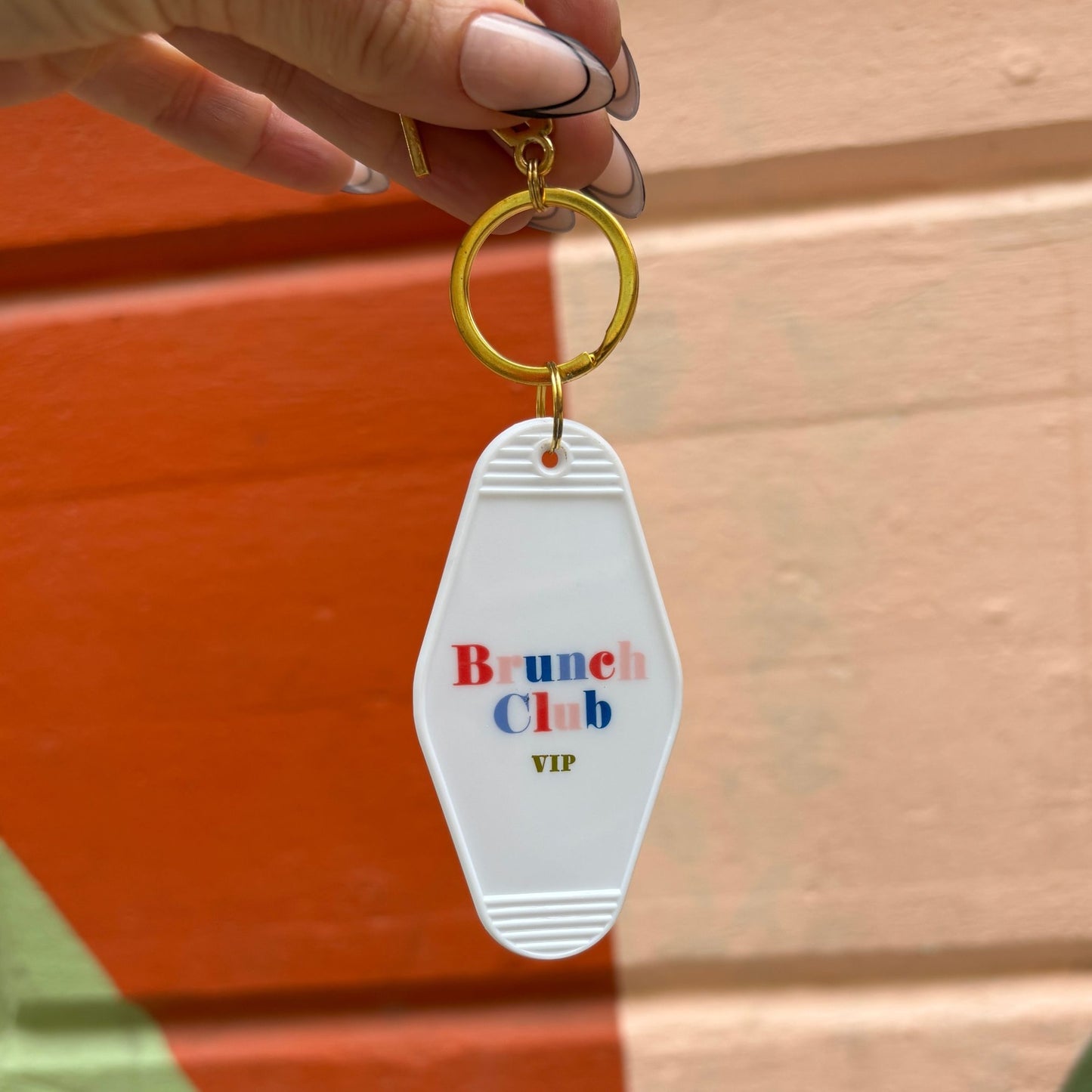 Brunch Club VIP Motel Key Tag | Acrylic