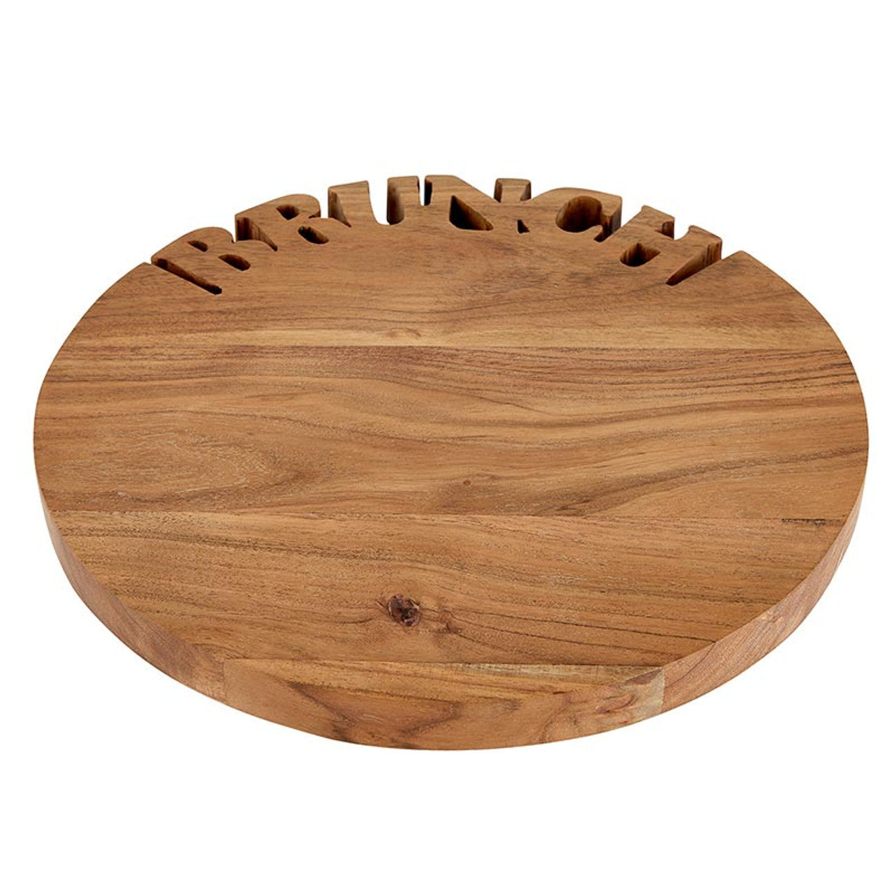 Brunch Cutting Board | Acacia Chopping Board Serving Tray | 14''