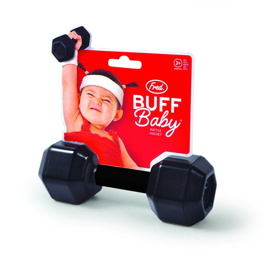 Buff Baby Dumbbell Rattle | Toddler Kids Gifts