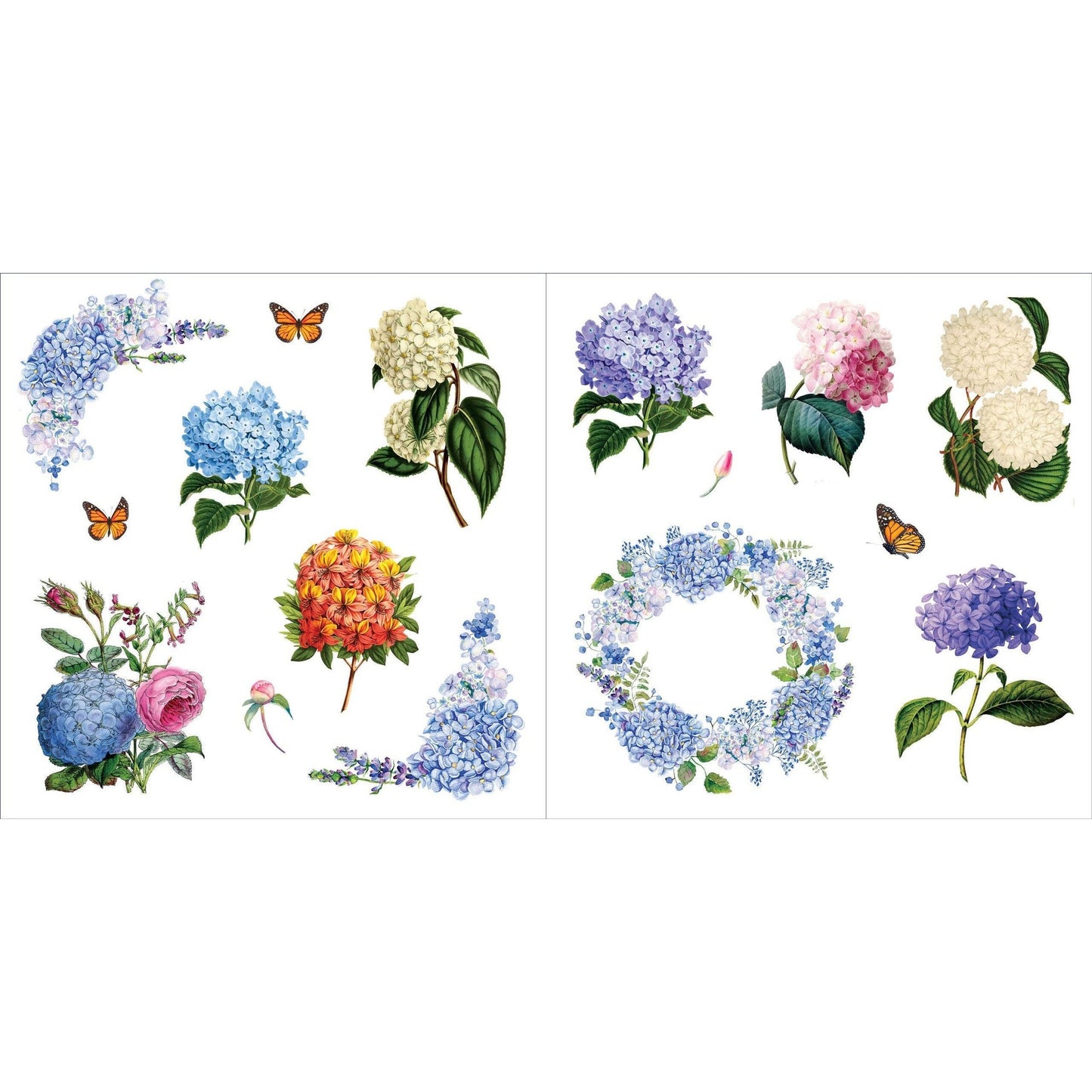 Bunches of Botanicals Decorative Stickers | A Blooming Sticker Book | Over 500 Decals
