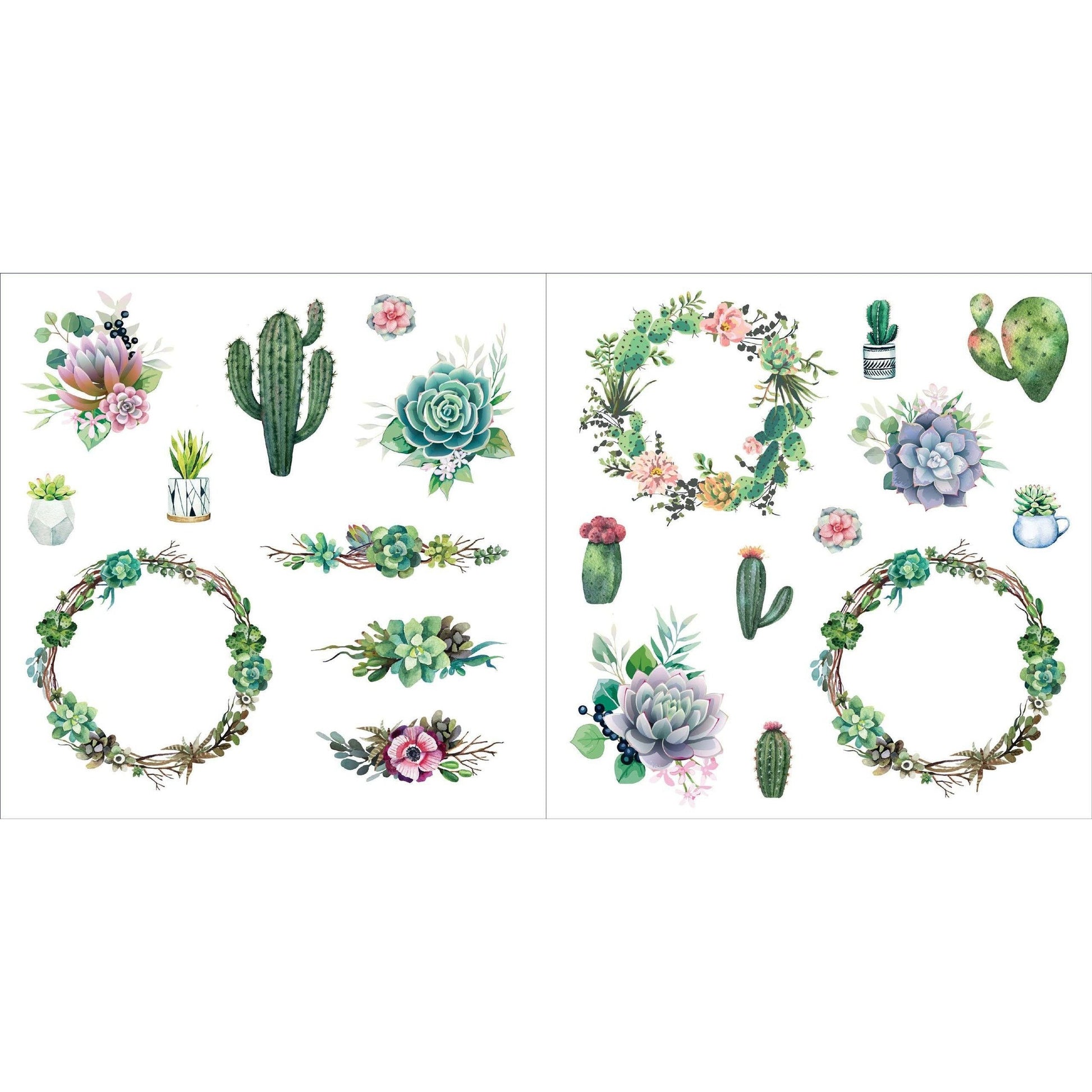 Bunches of Botanicals Decorative Stickers | A Blooming Sticker Book | Over 500 Decals