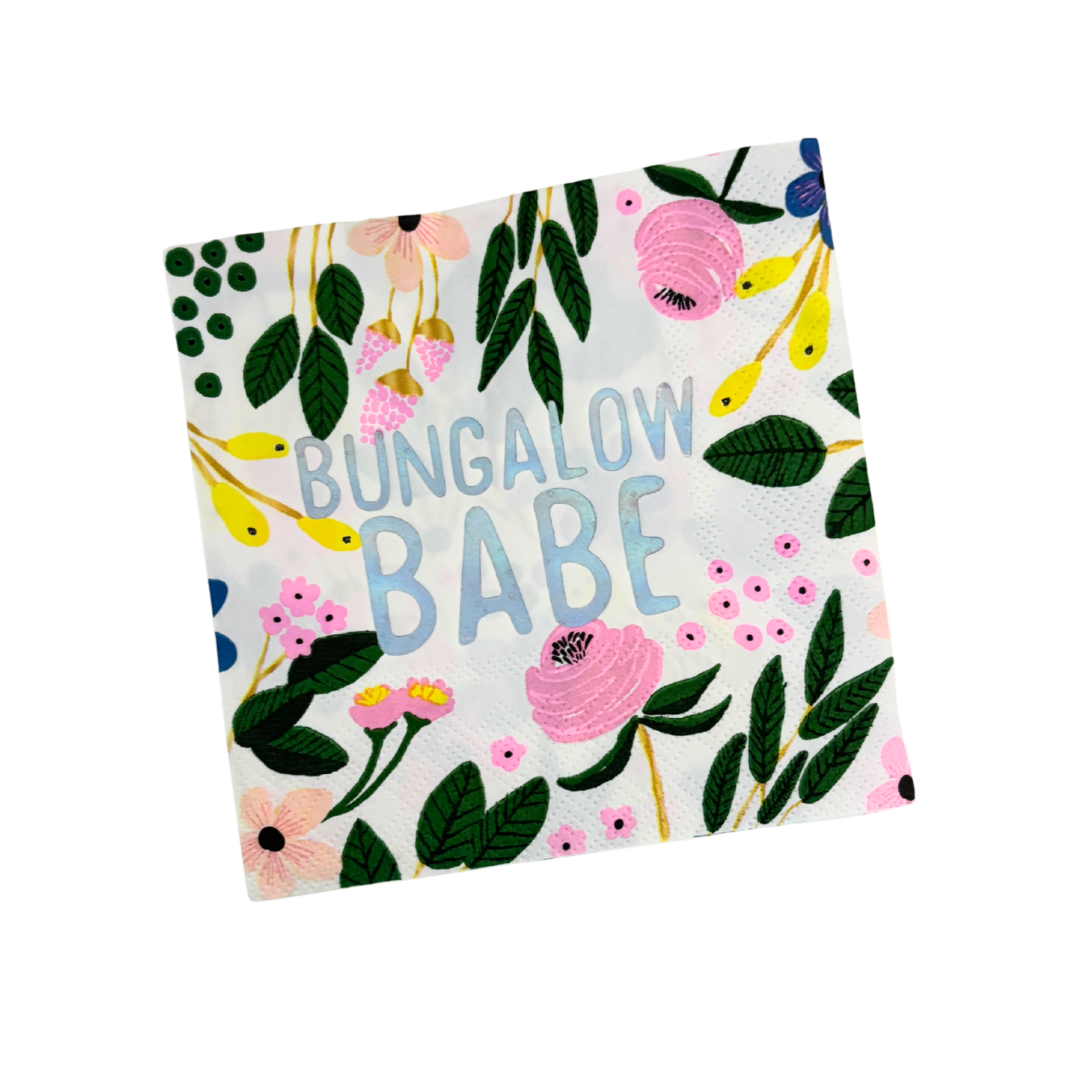 Bungalow Babe Party/Beverage/Cocktail Napkins | 5" square