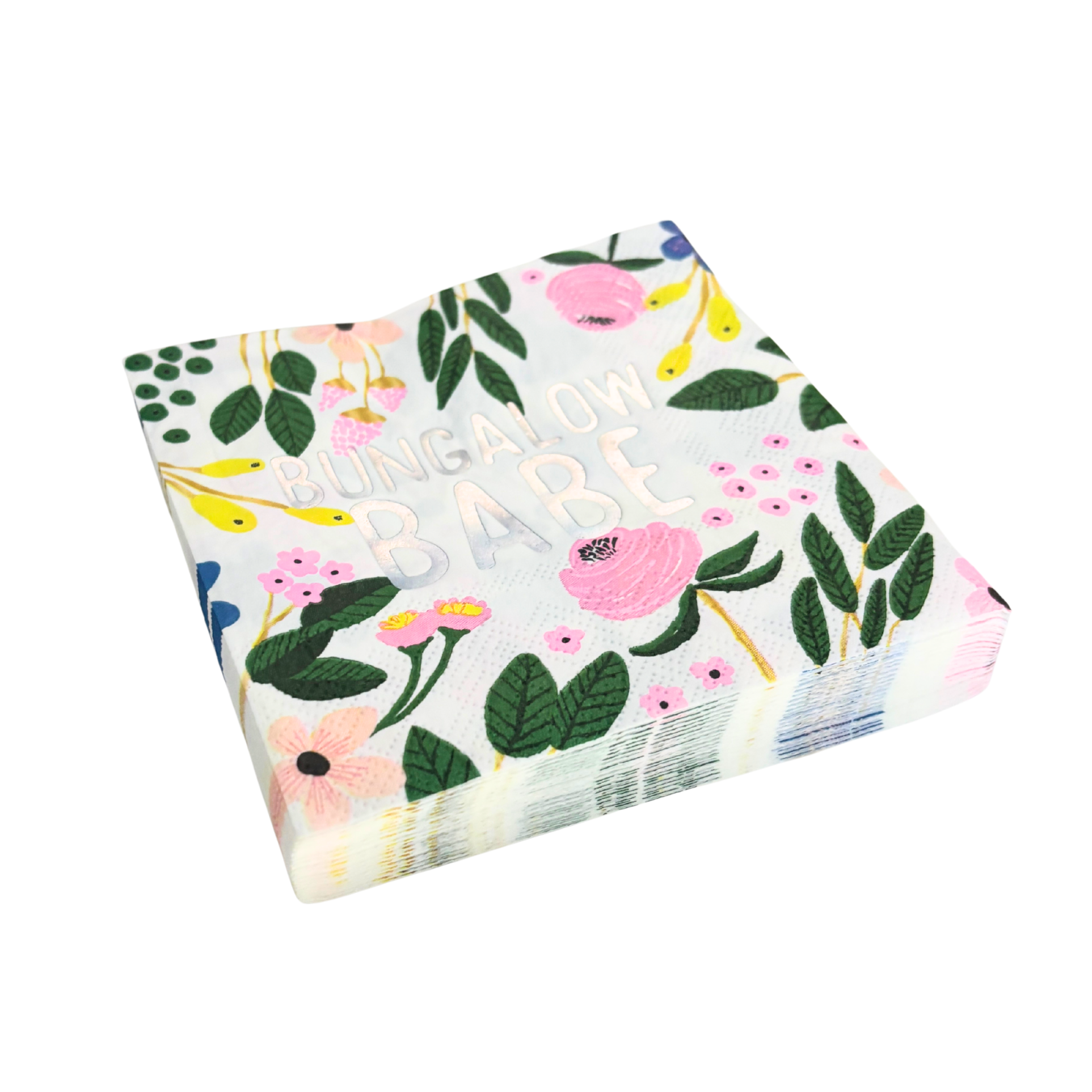 Bungalow Babe Party/Beverage/Cocktail Napkins | 5" square
